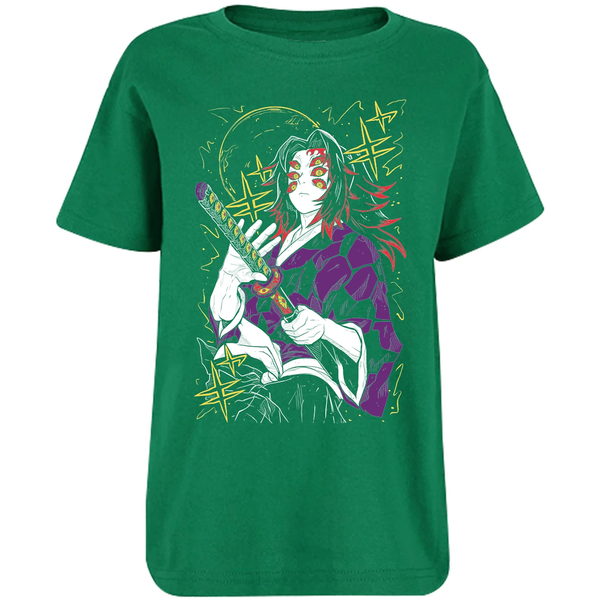 Playera Demon Slayer Kokushibo para Niño 16