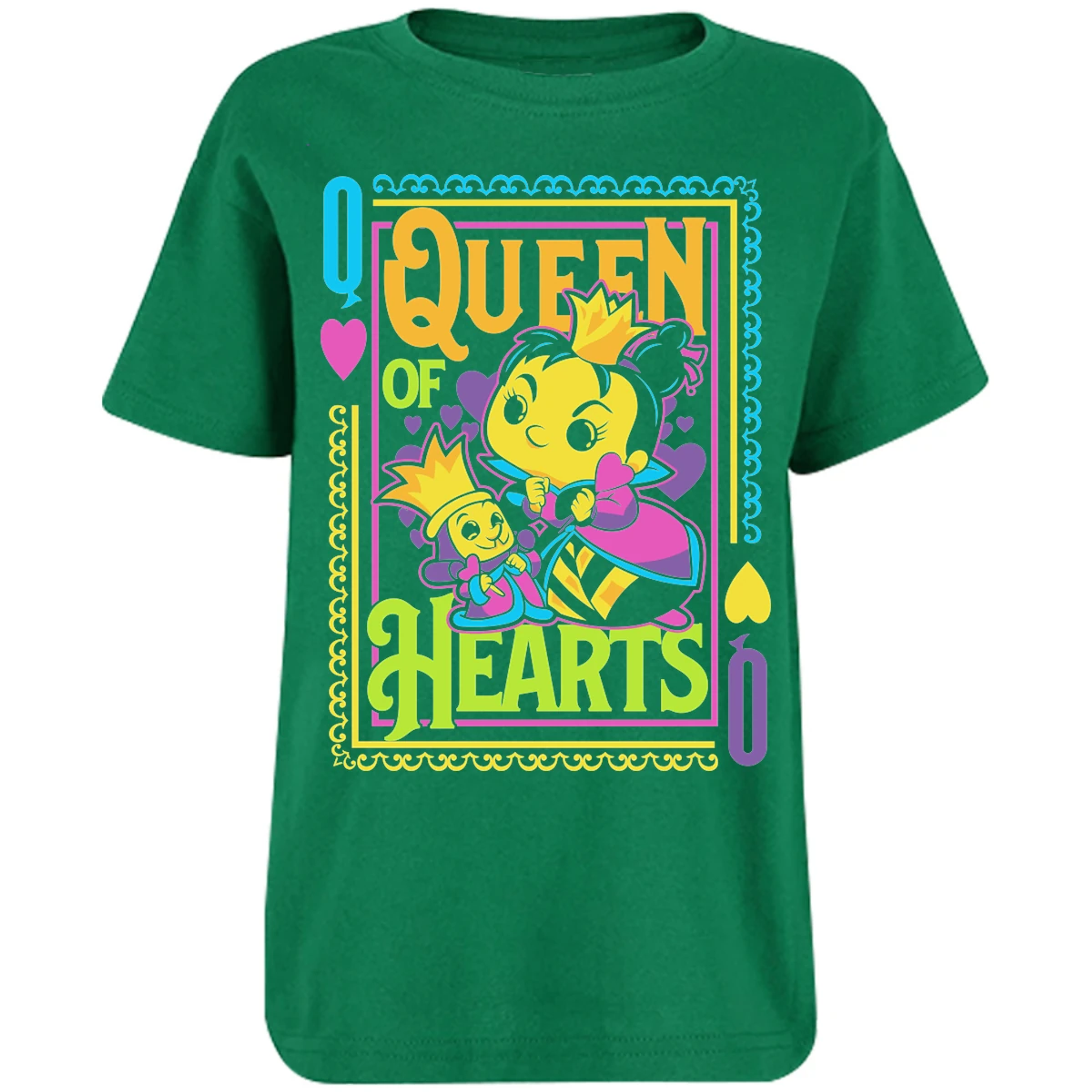 Playera Es De Series Y Peliculas Queen Hearts Funko para Niño 17