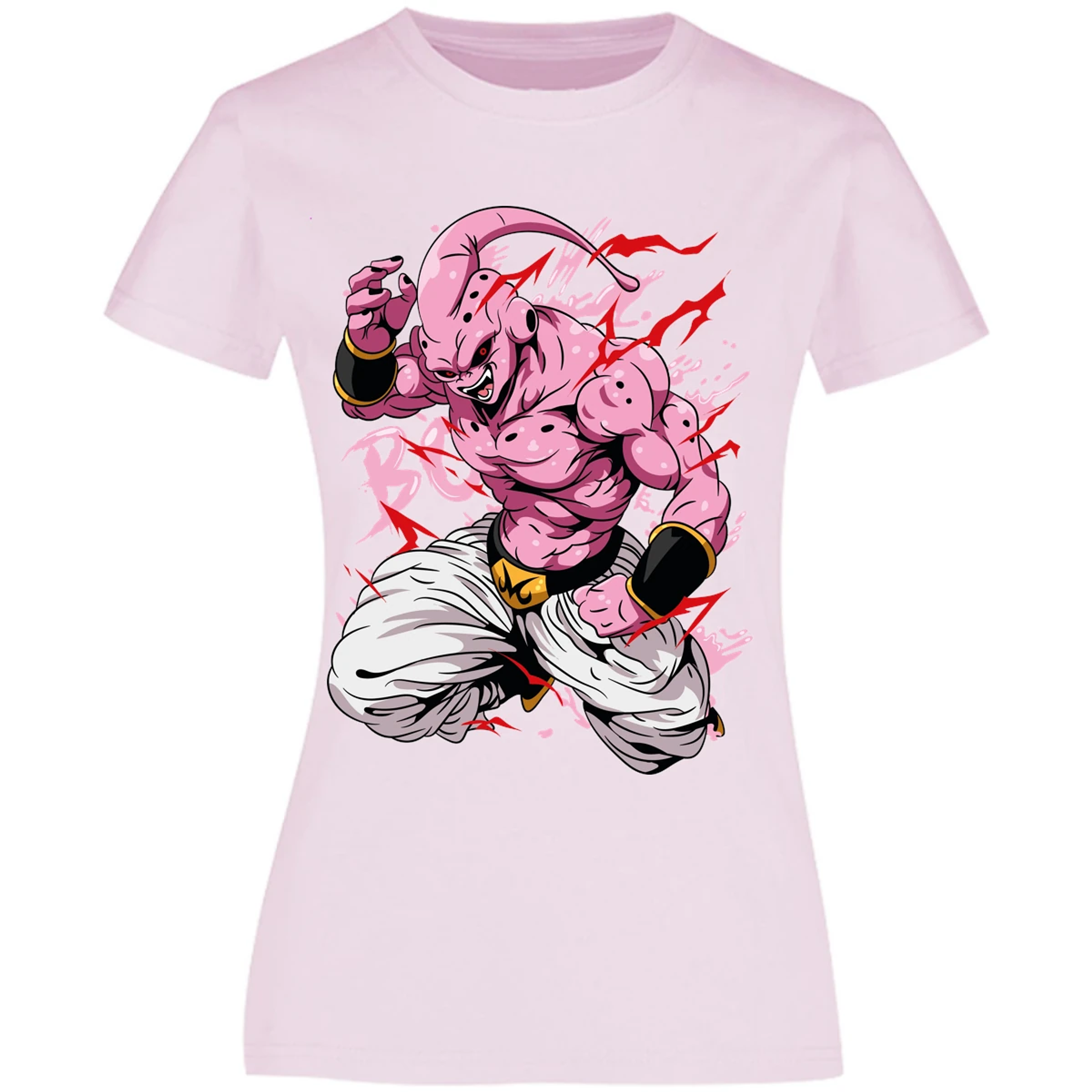 Blusa Dragon Ball Diseo Majin Boo Blusa para Mujer 12