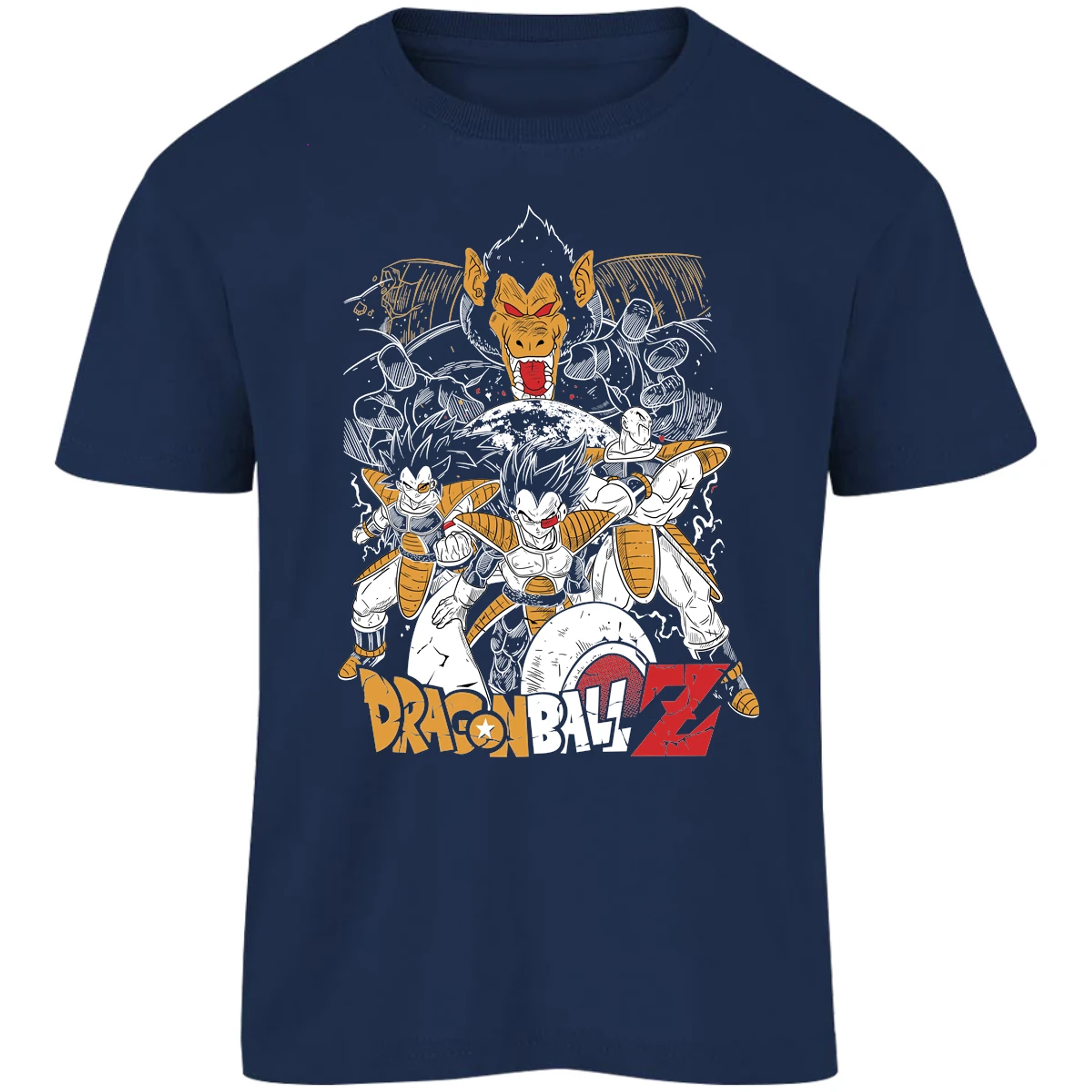 Playera Dragon Ball Vegeta Nappa para Niño 5