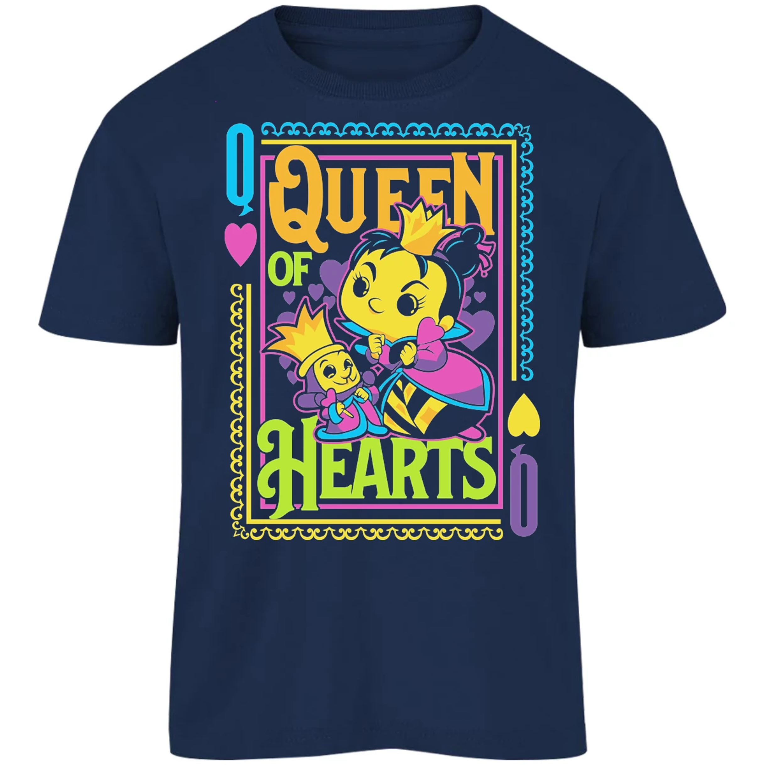 Playera Es De Series Y Peliculas Queen Hearts Funko para Niño 8