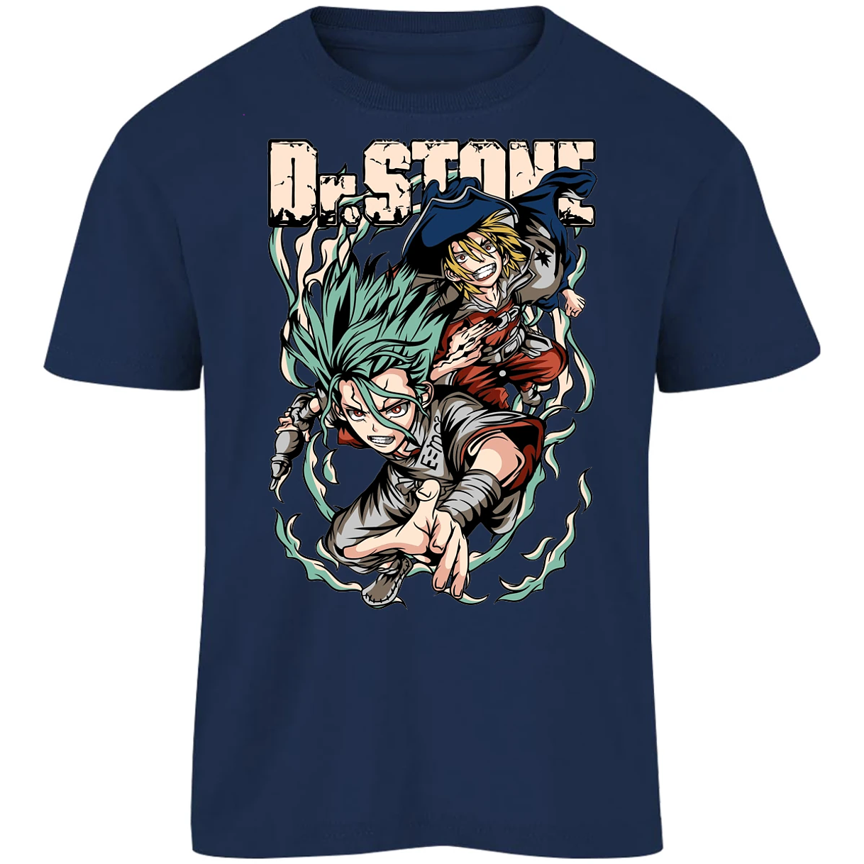 Playera Dr Stone Diseo De Dr Stone para Niño 10