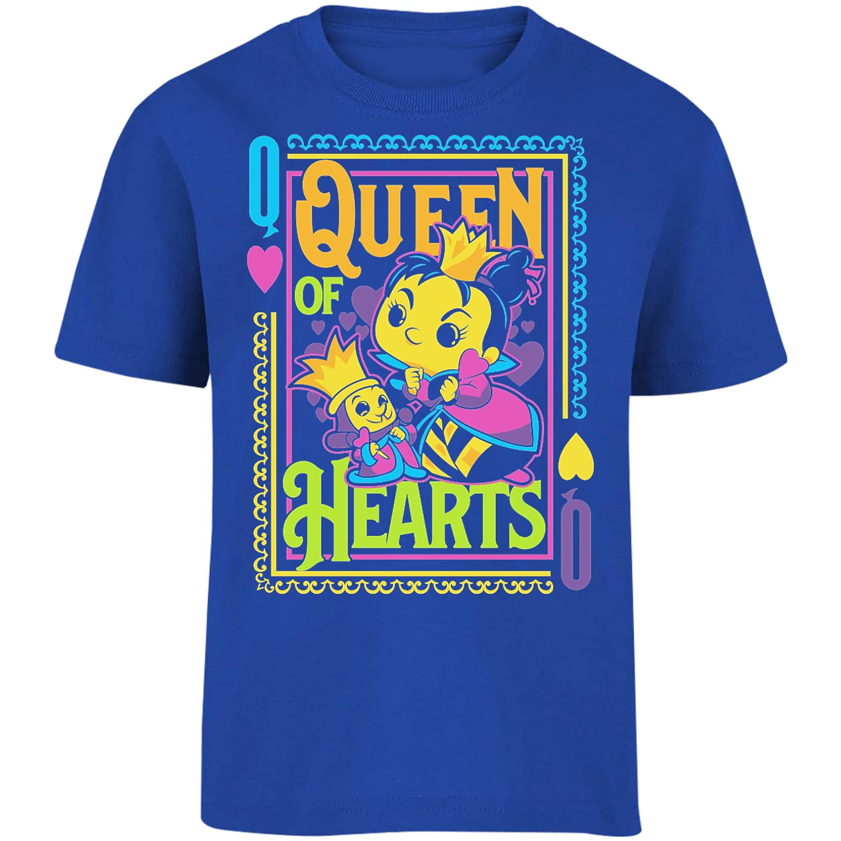 Playera Es De Series Y Peliculas Queen Hearts Funko para Niño 14