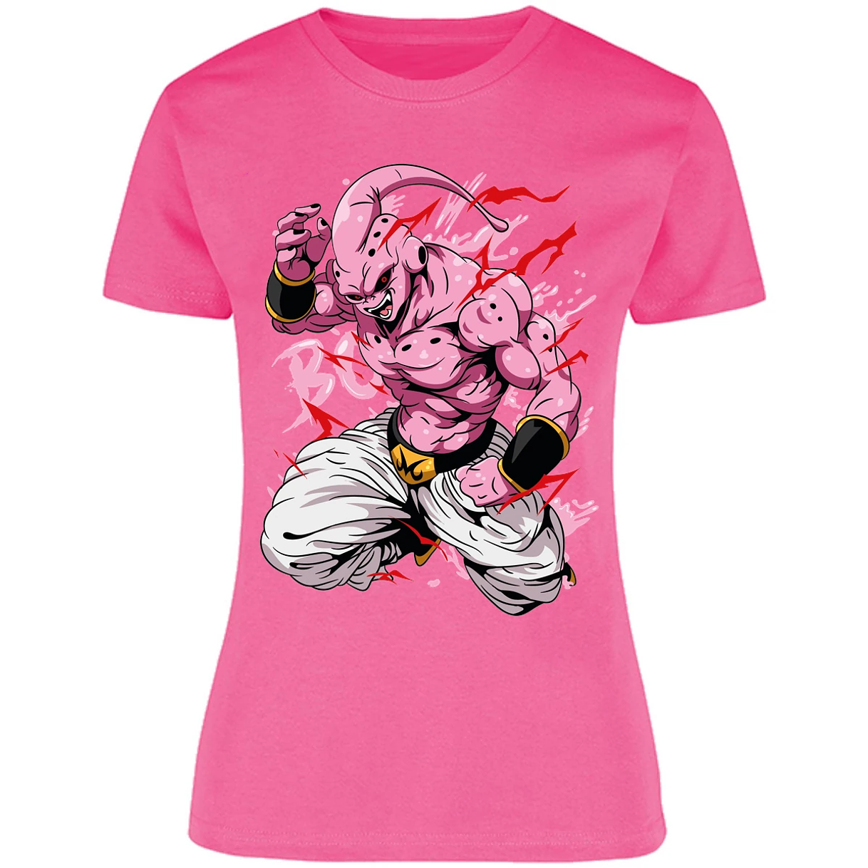 Blusa Dragon Ball Diseo Majin Boo Blusa para Mujer 11