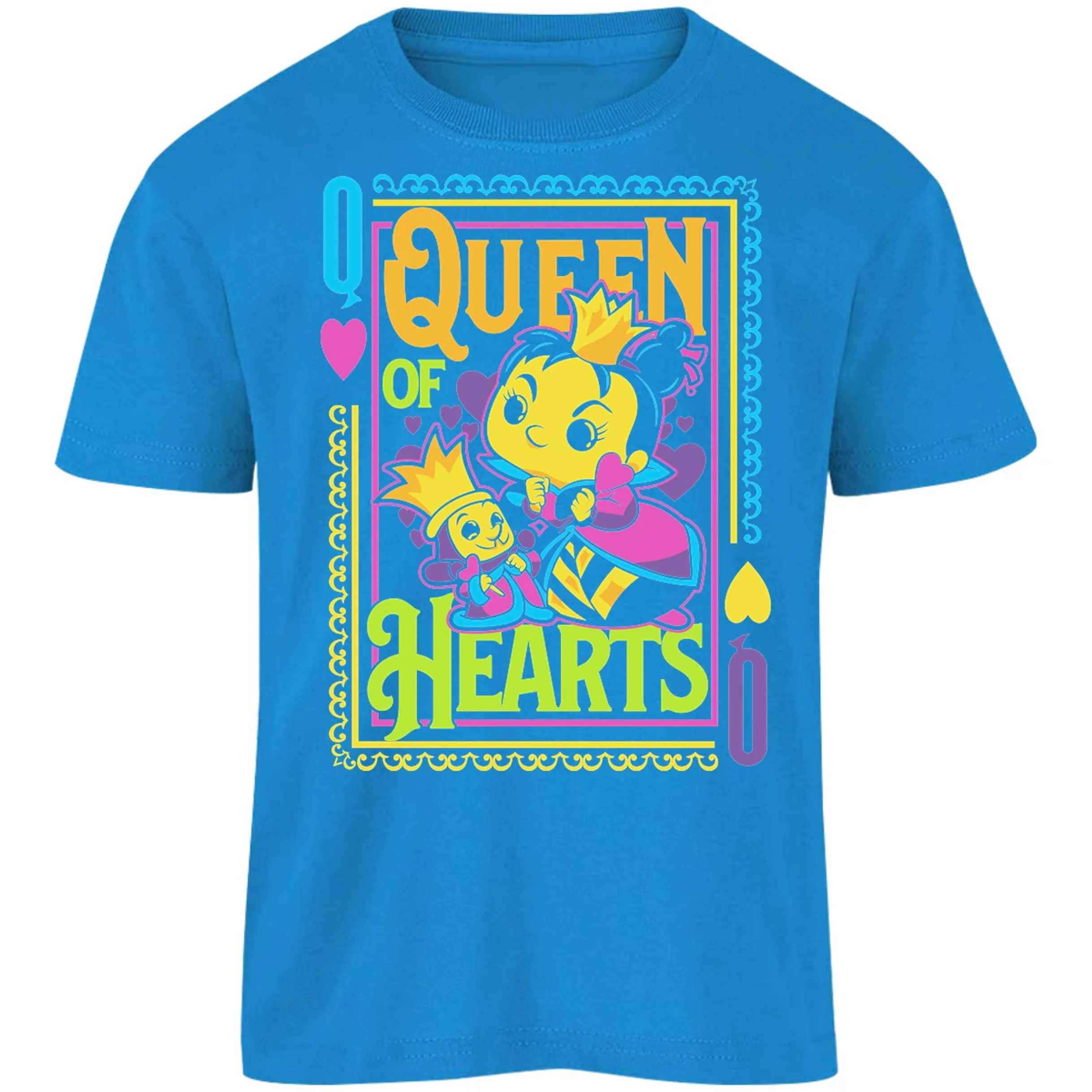 Playera Es De Series Y Peliculas Queen Hearts Funko para Niño 3