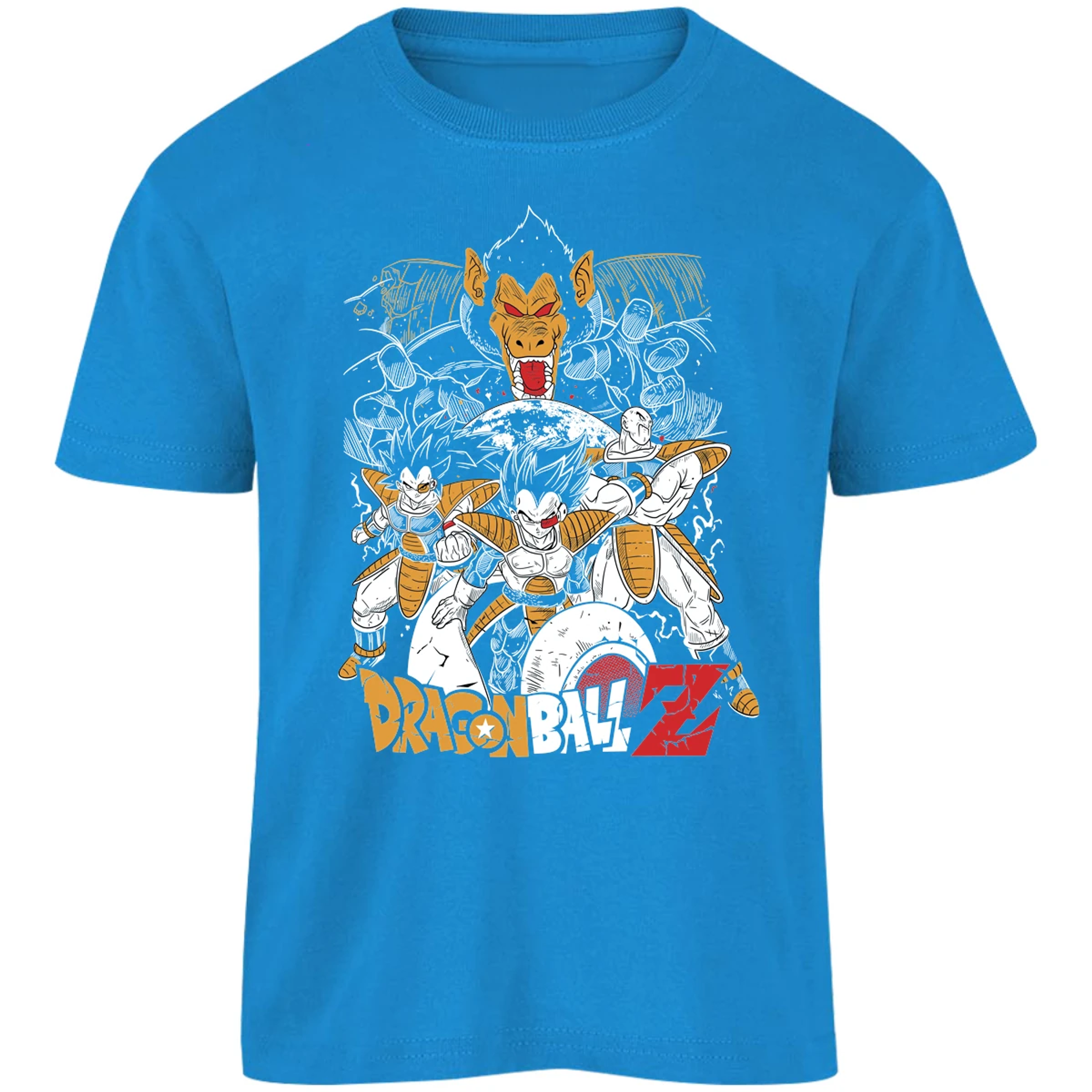 Playera Dragon Ball Vegeta Nappa para Niño 8