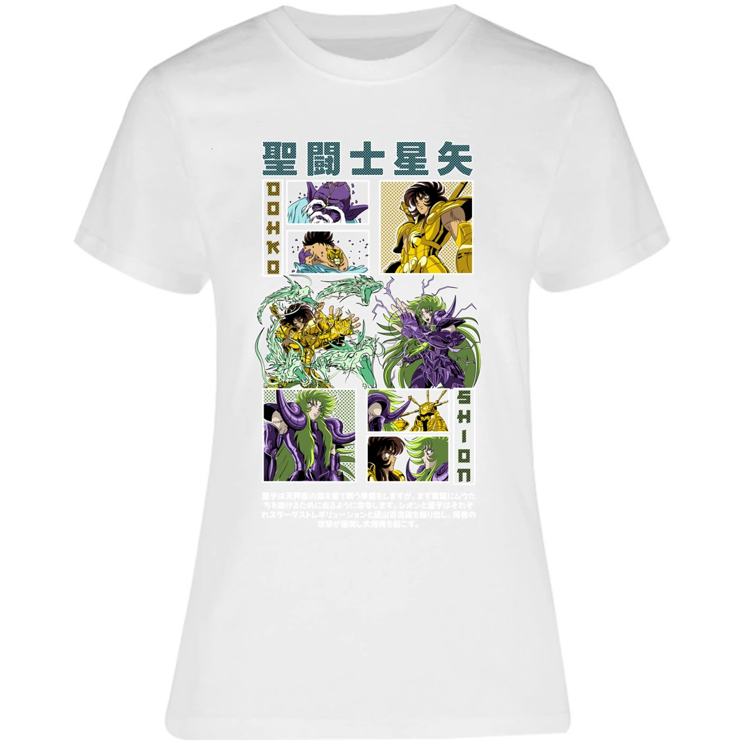 Blusa Dragon Ball Dohko Libra Blusa para Mujer 15