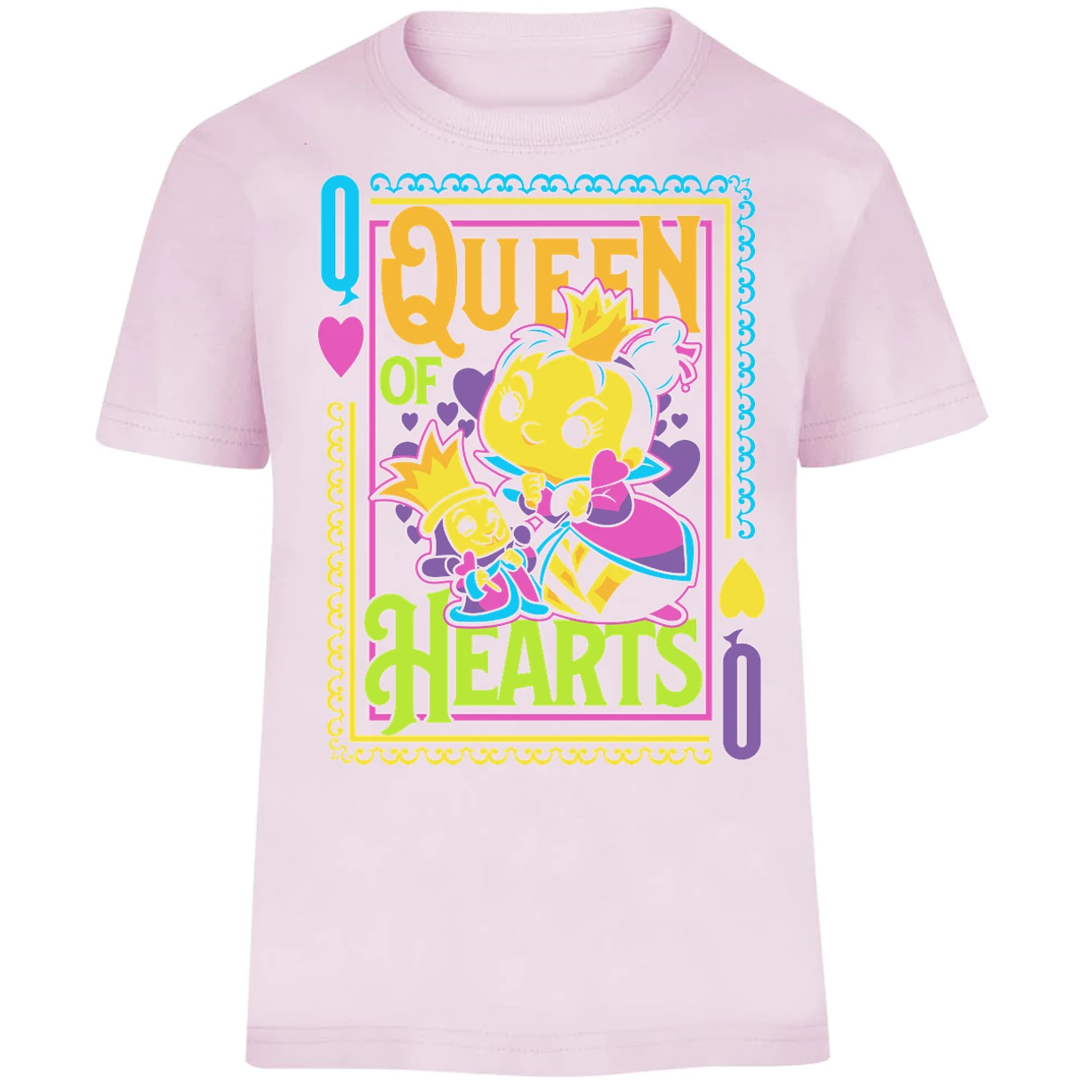 Playera Es De Series Y Peliculas Queen Hearts Funko para Niño 1