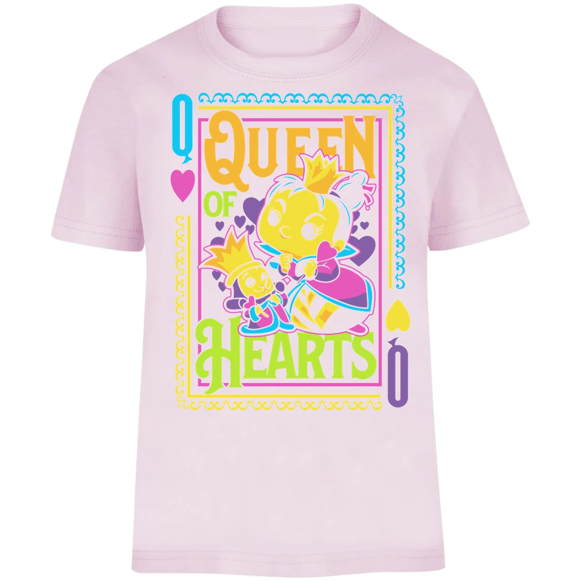 Playera Es De Series Y Peliculas Queen Hearts Funko para Niño 1