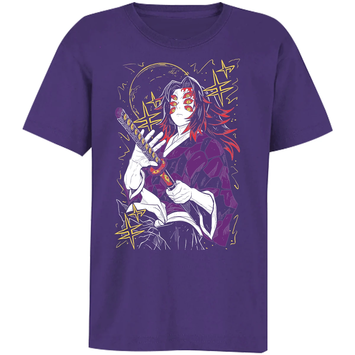 Playera Demon Slayer Kokushibo para Niño 10