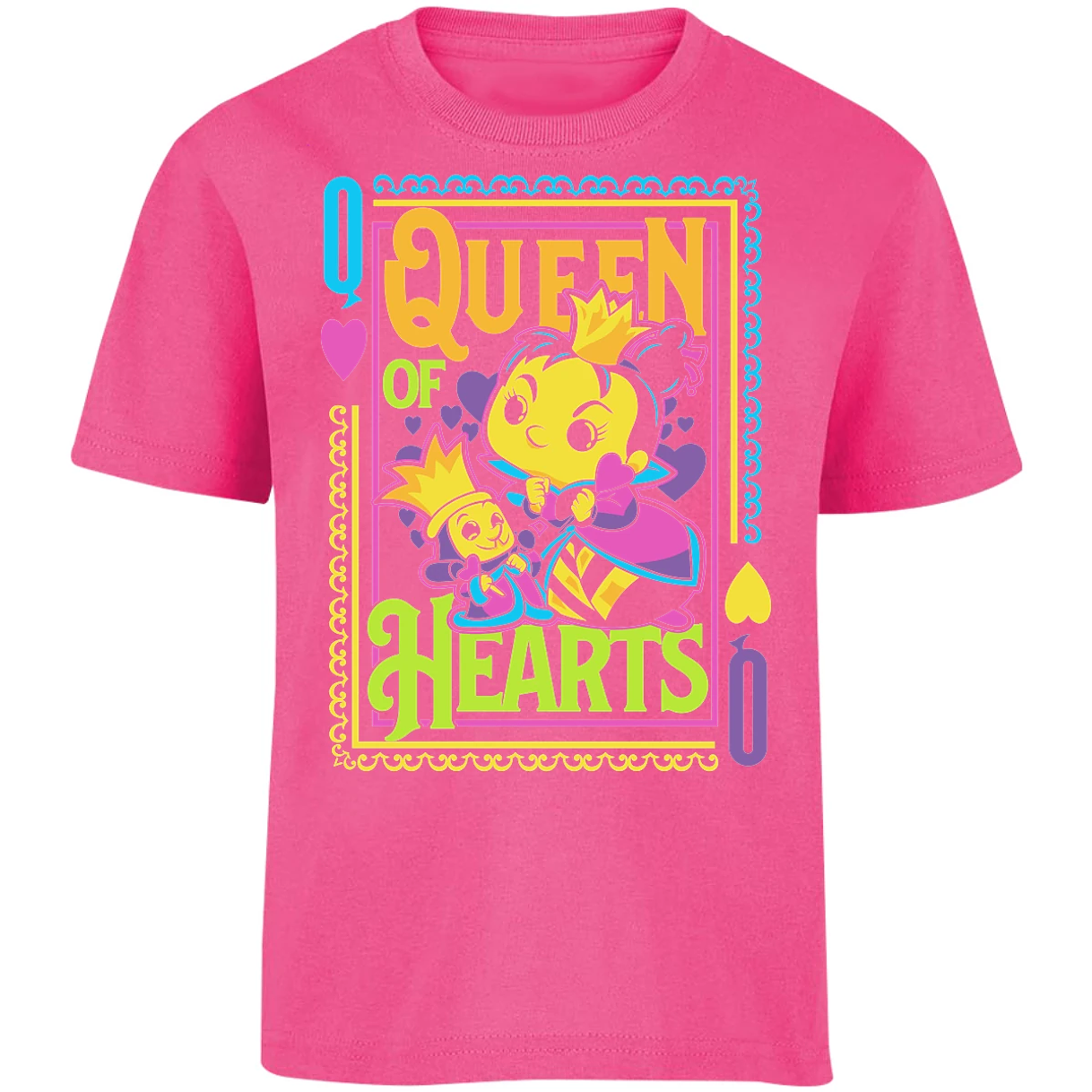 Playera Es De Series Y Peliculas Queen Hearts Funko para Niño 6
