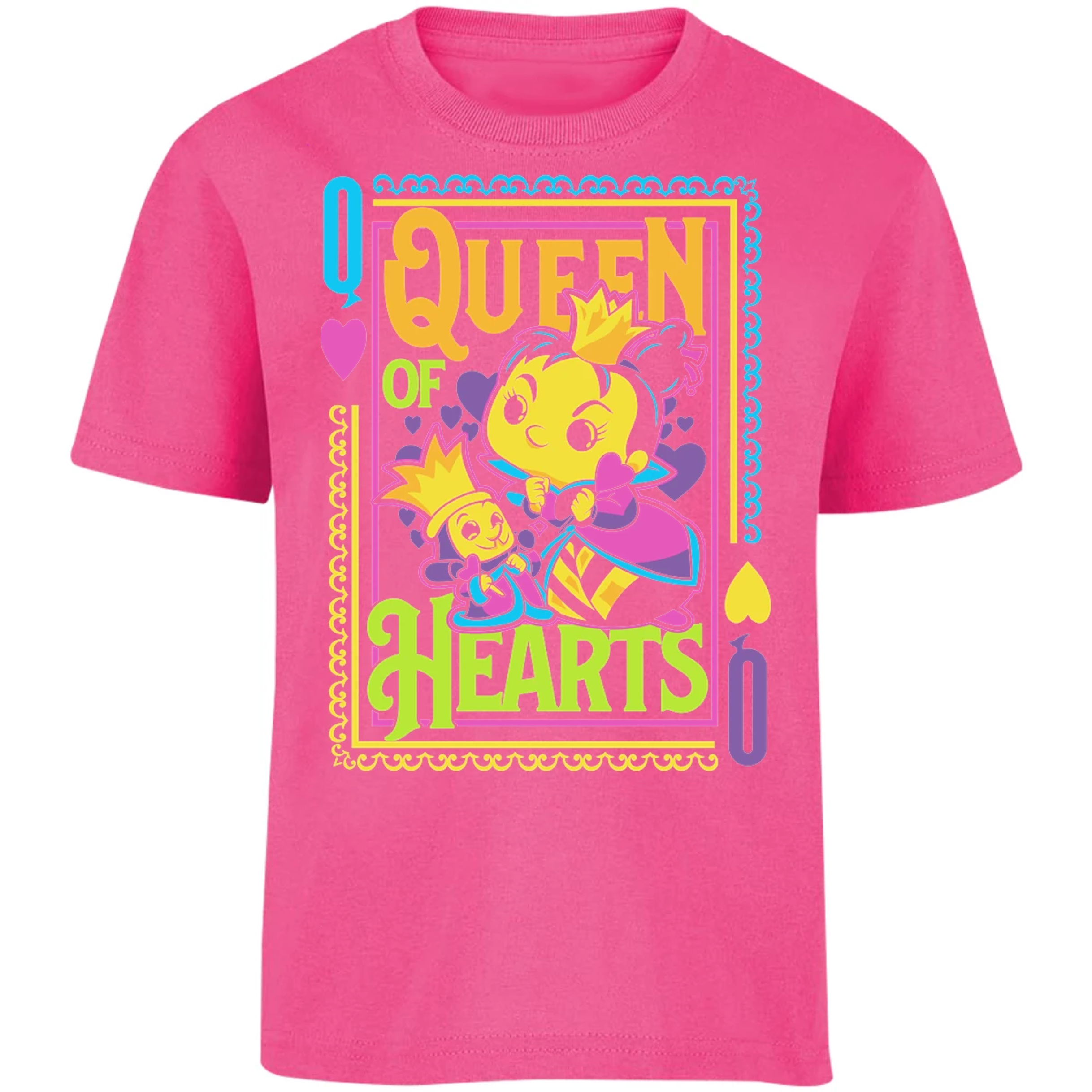 Playera Es De Series Y Peliculas Queen Hearts Funko para Niño 6