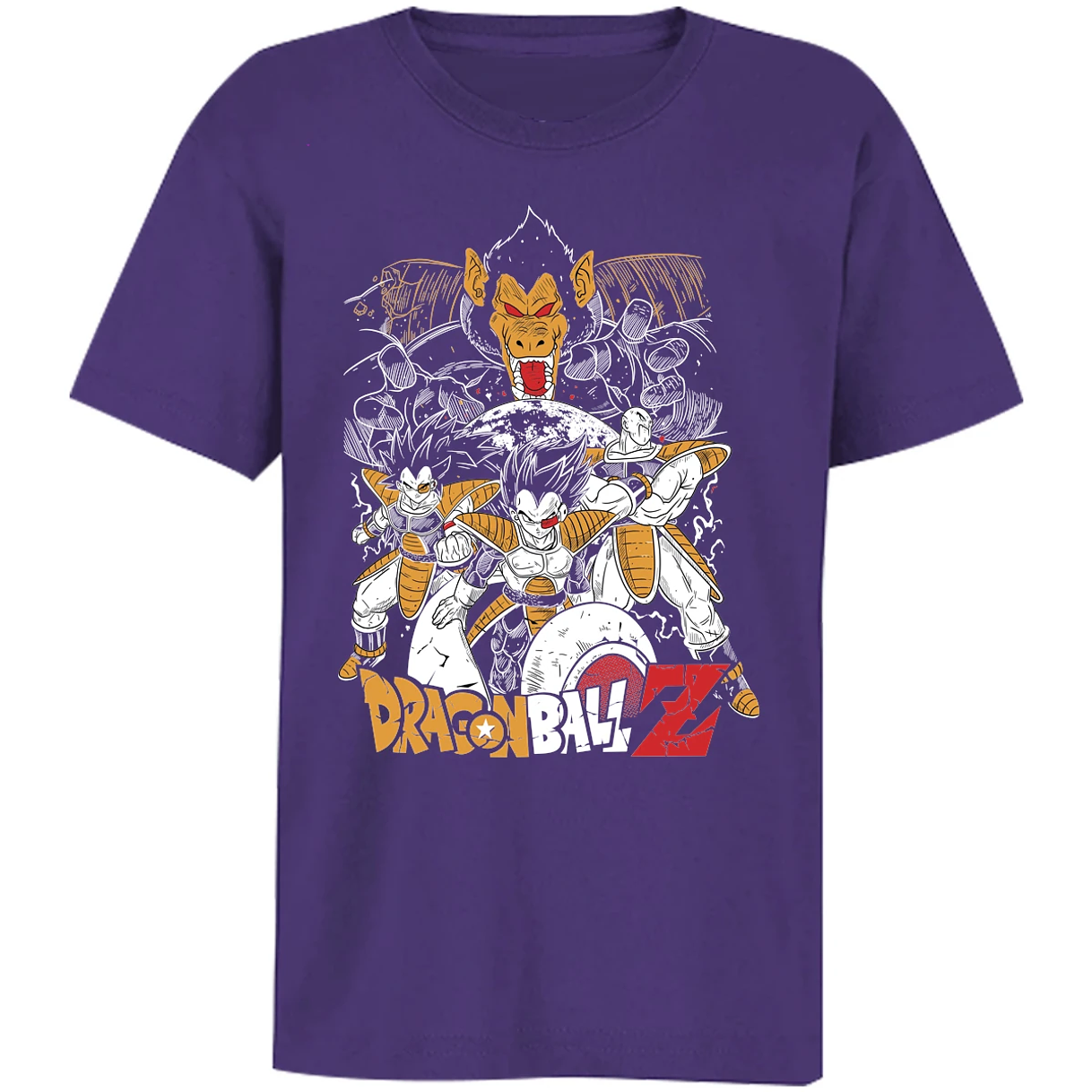 Playera Dragon Ball Vegeta Nappa para Niño 12