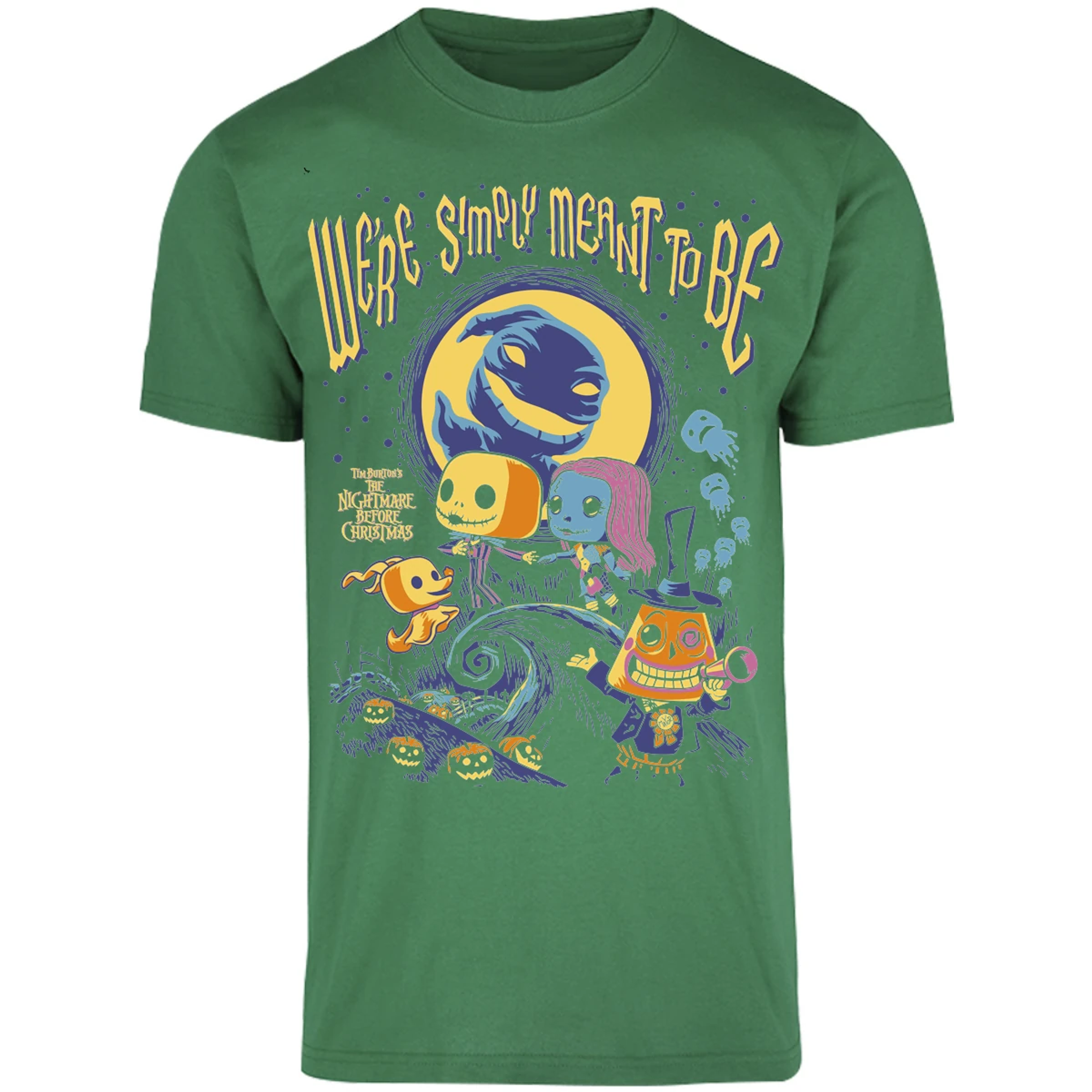 Playera Es De Series Y Peliculas Diseo Nightmare Before Christmas para Adulto 3