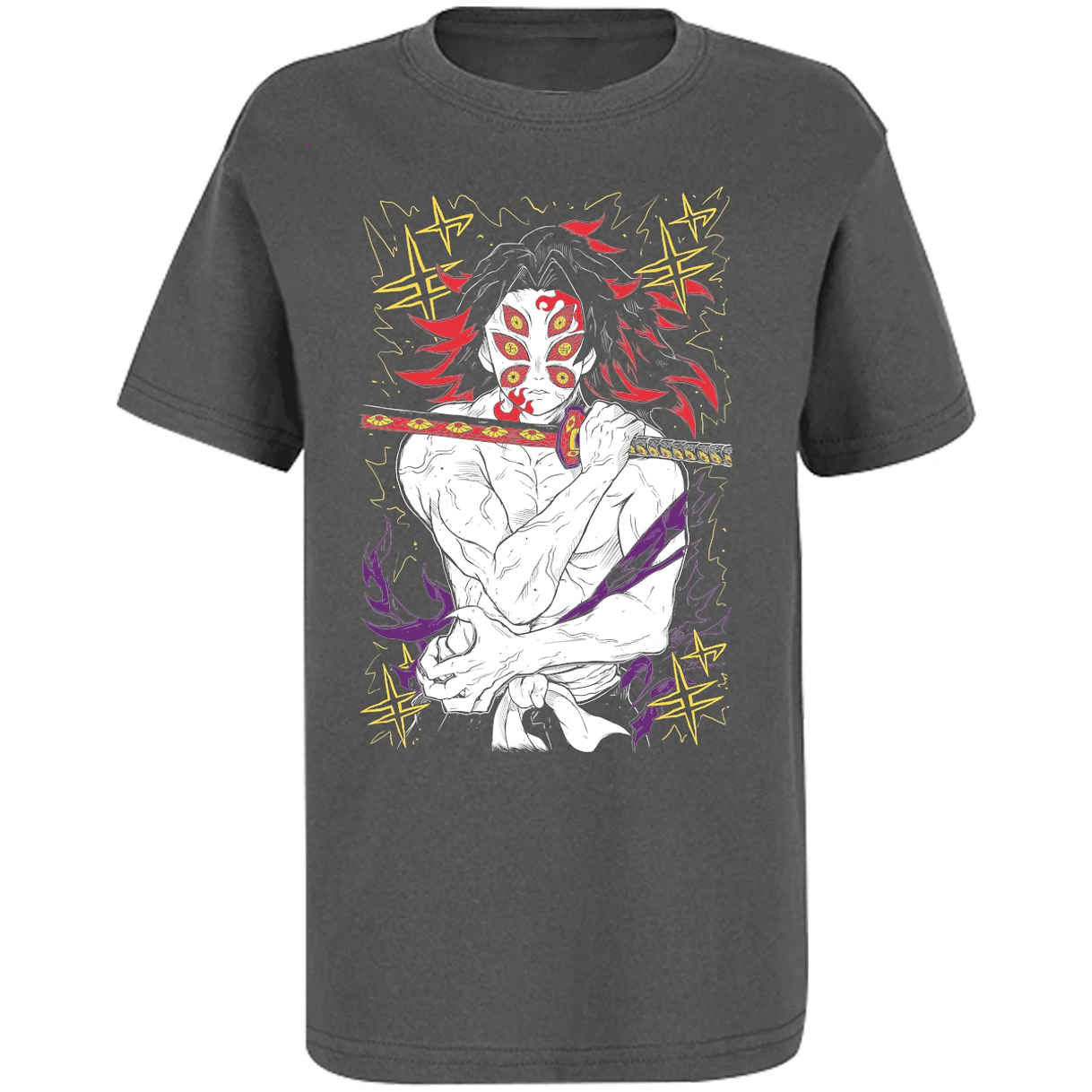Playera Demon Slayer Kokushibo Kny para Niño 1