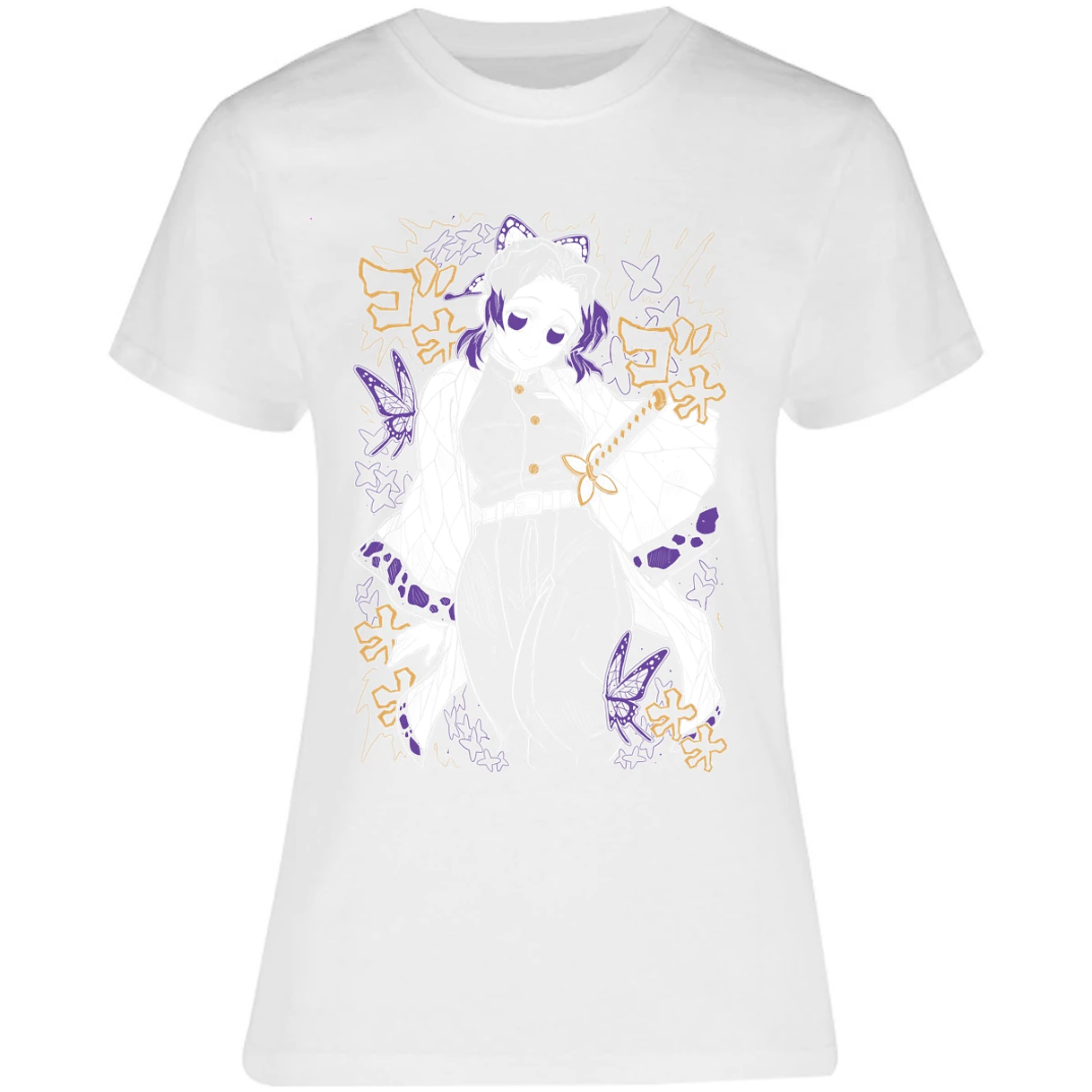 Blusa Demon Slayer Shinobu Blusa para Mujer 14