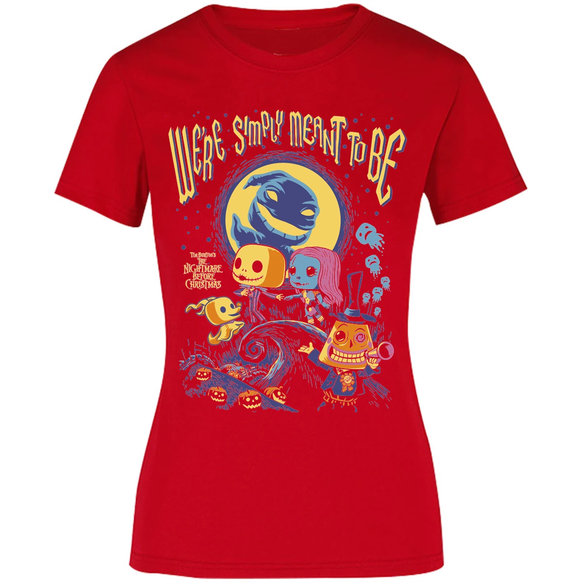 Blusa Es De Series Y Peliculas Diseo Nightmare Before Christmas Blusa para Mujer 14