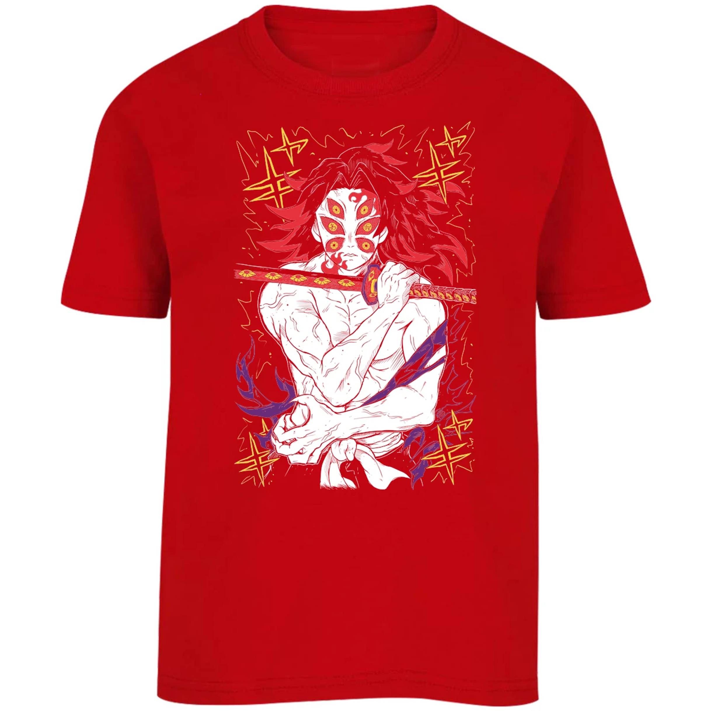 Playera Demon Slayer Kokushibo Kny para Niño 15