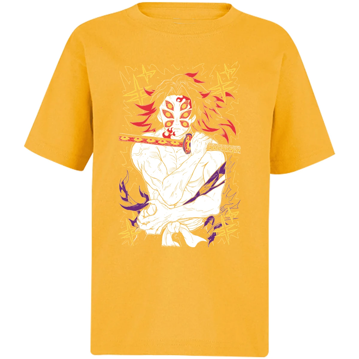 Playera Demon Slayer Kokushibo Kny para Niño 17