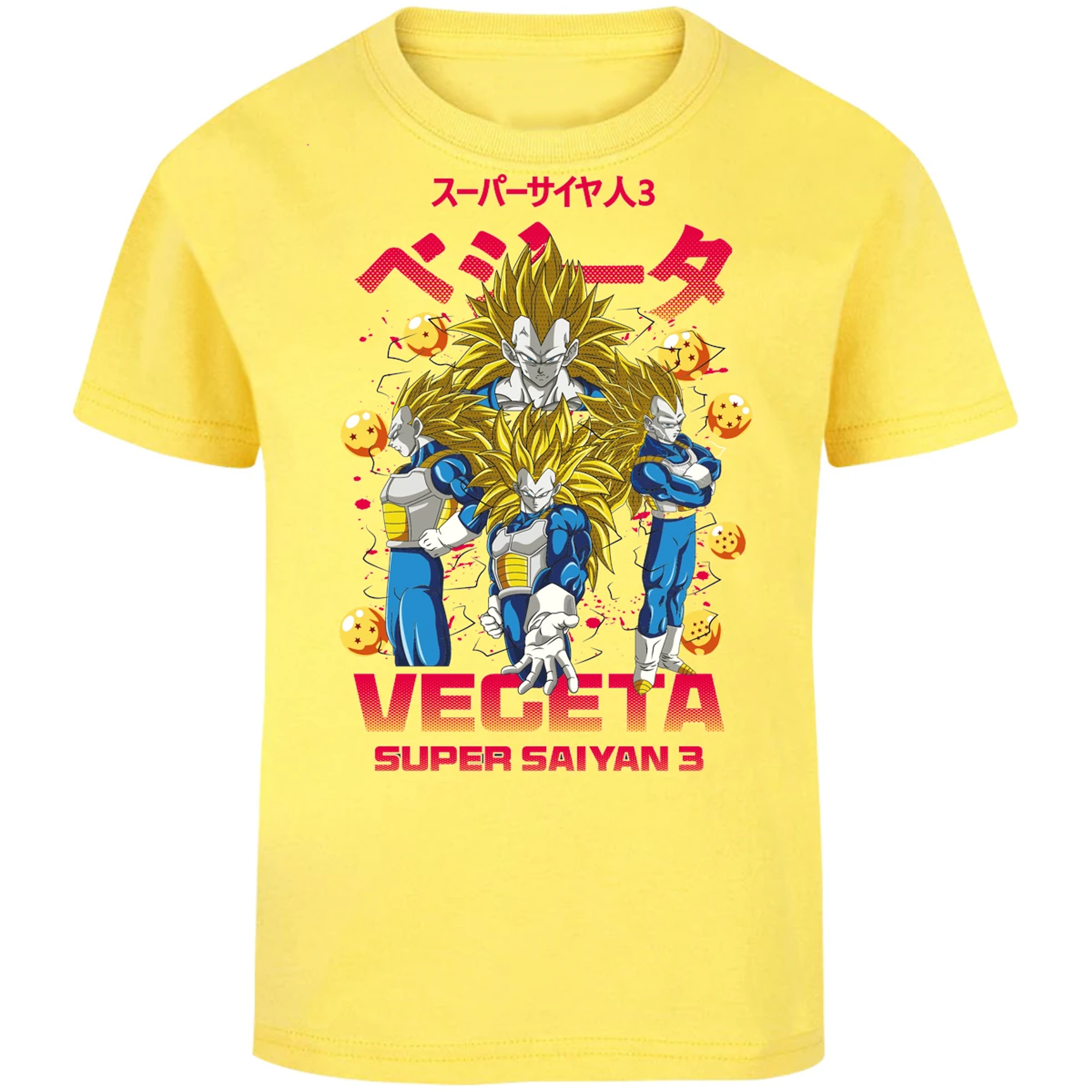 Playera Dragon Ball Vegeta Super Saiyan 3 para Niño 17