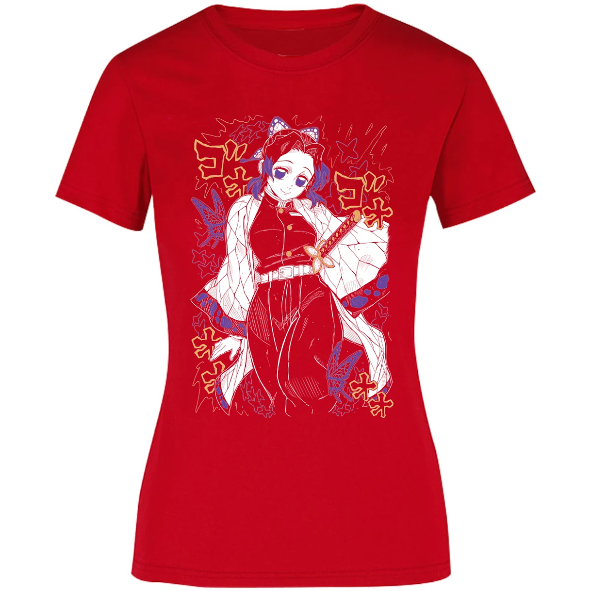 Blusa Demon Slayer Shinobu Blusa para Mujer 9