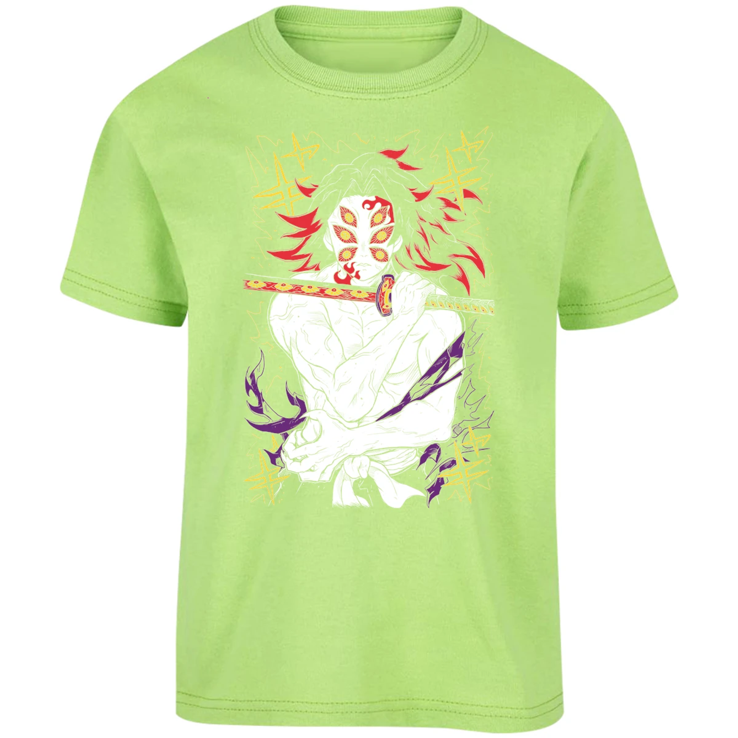 Playera Demon Slayer Kokushibo Kny para Niño 2