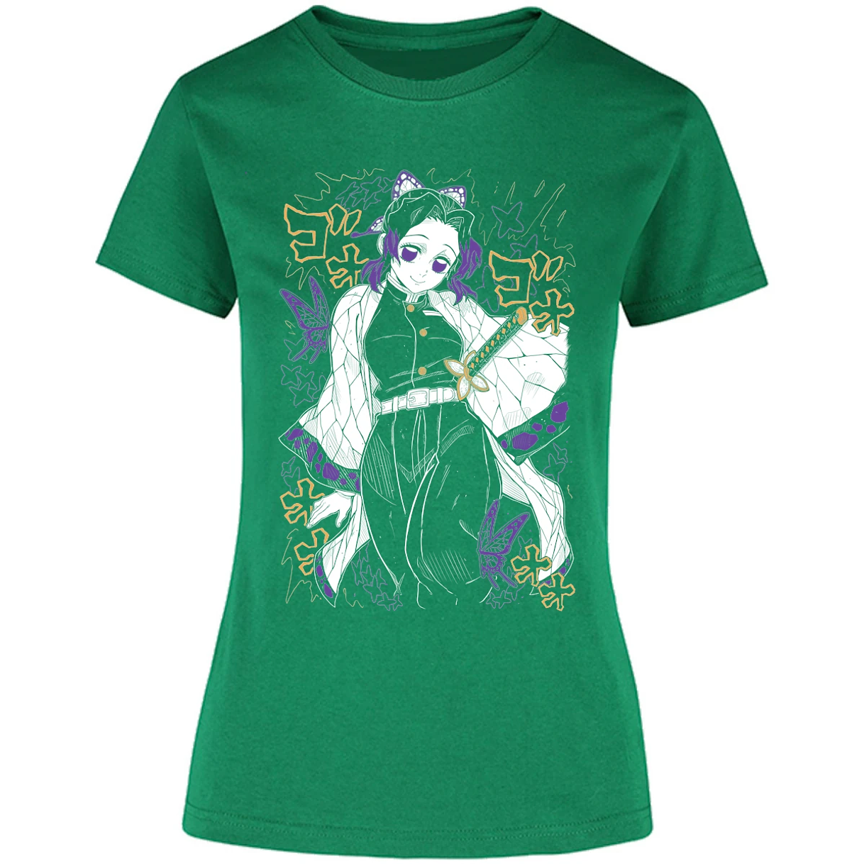 Blusa Demon Slayer Shinobu Blusa para Mujer 15