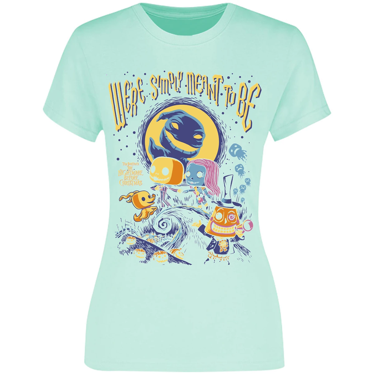 Blusa Es De Series Y Peliculas Diseo Nightmare Before Christmas Blusa para Mujer 16