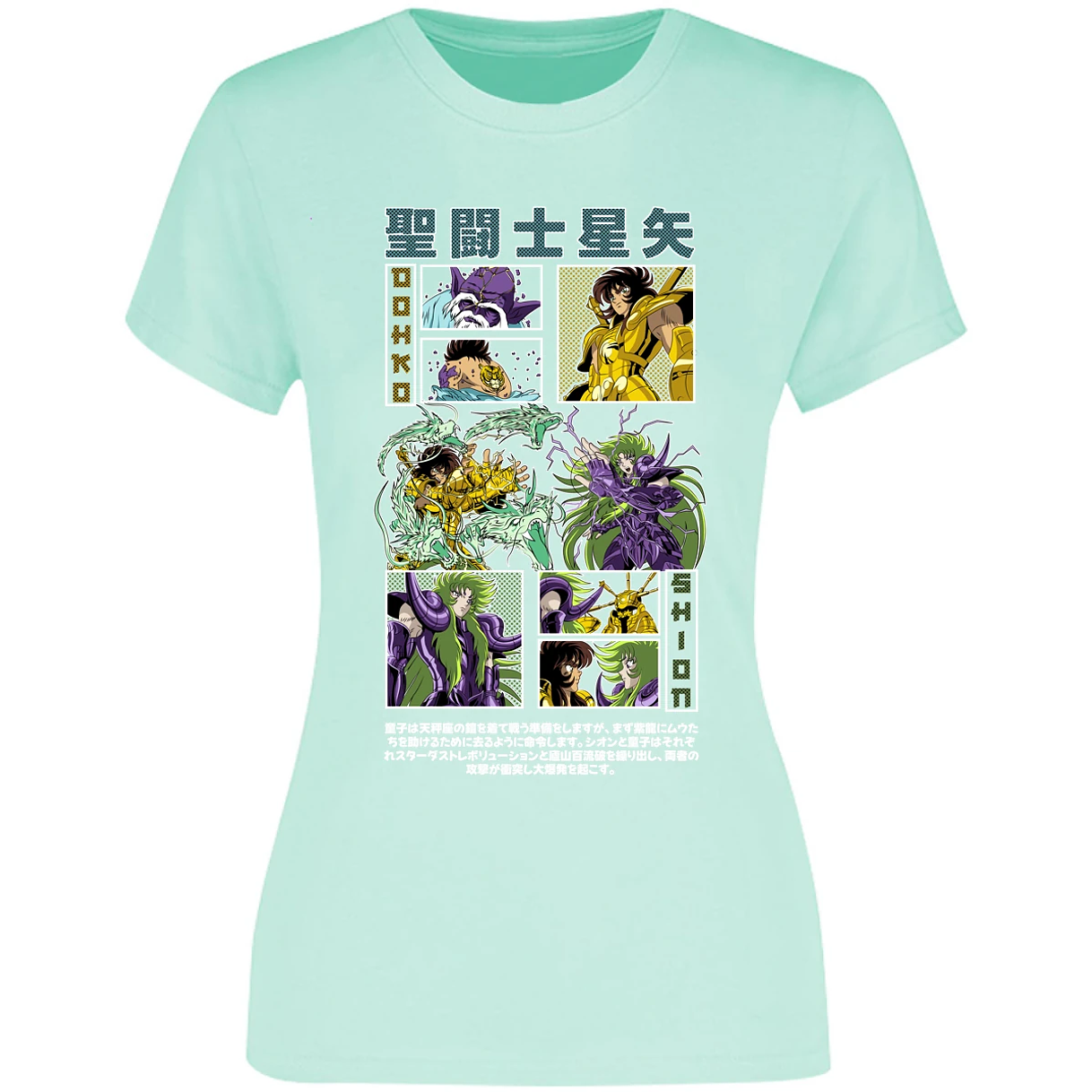 Blusa Dragon Ball Dohko Libra Blusa para Mujer 10