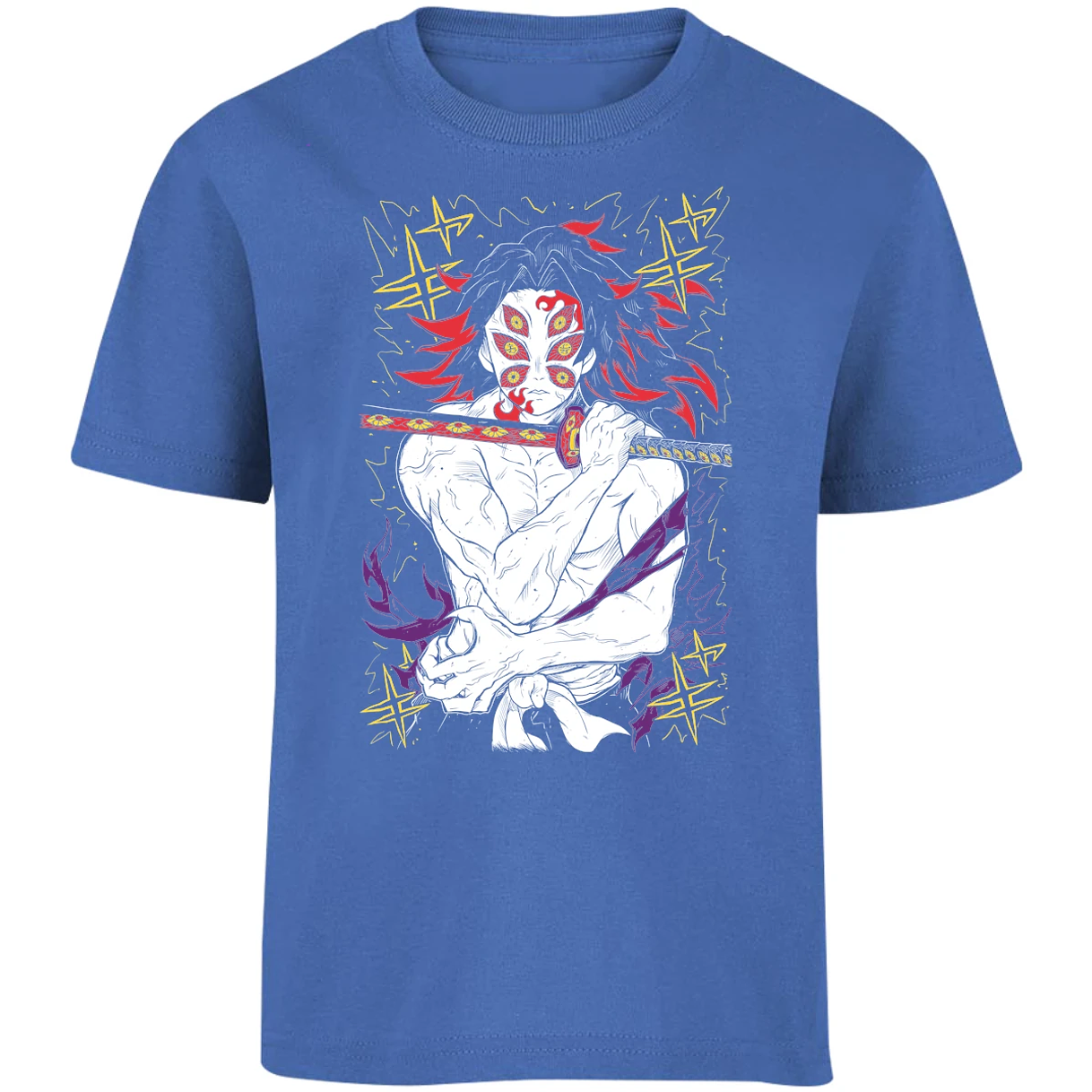 Playera Demon Slayer Kokushibo Kny para Niño 5