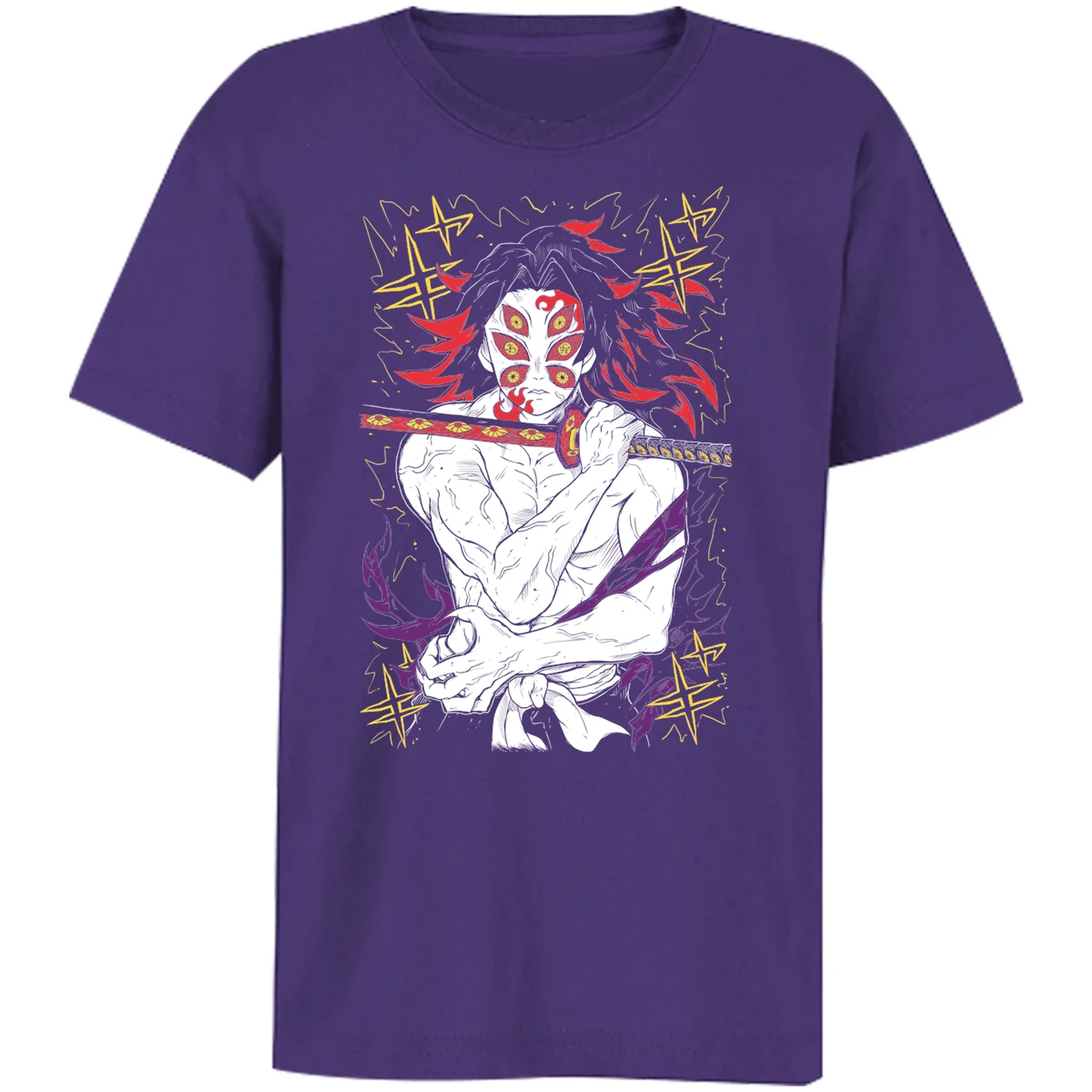 Playera Demon Slayer Kokushibo Kny para Niño 7