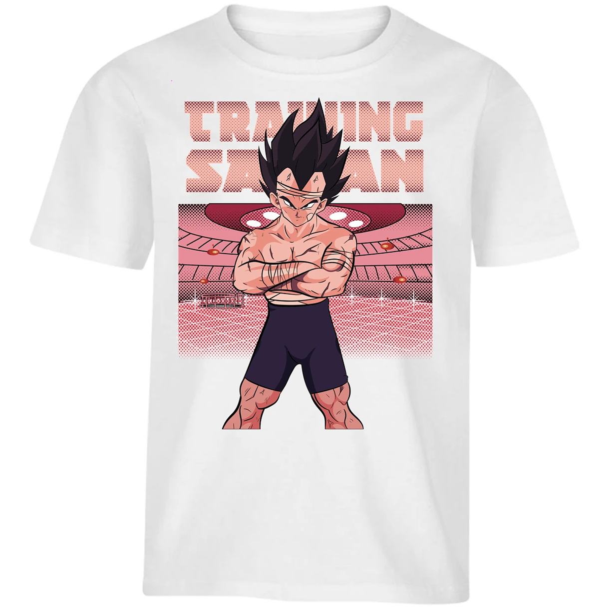 Playera Dragon Ball Vegeta Training para Niño 15