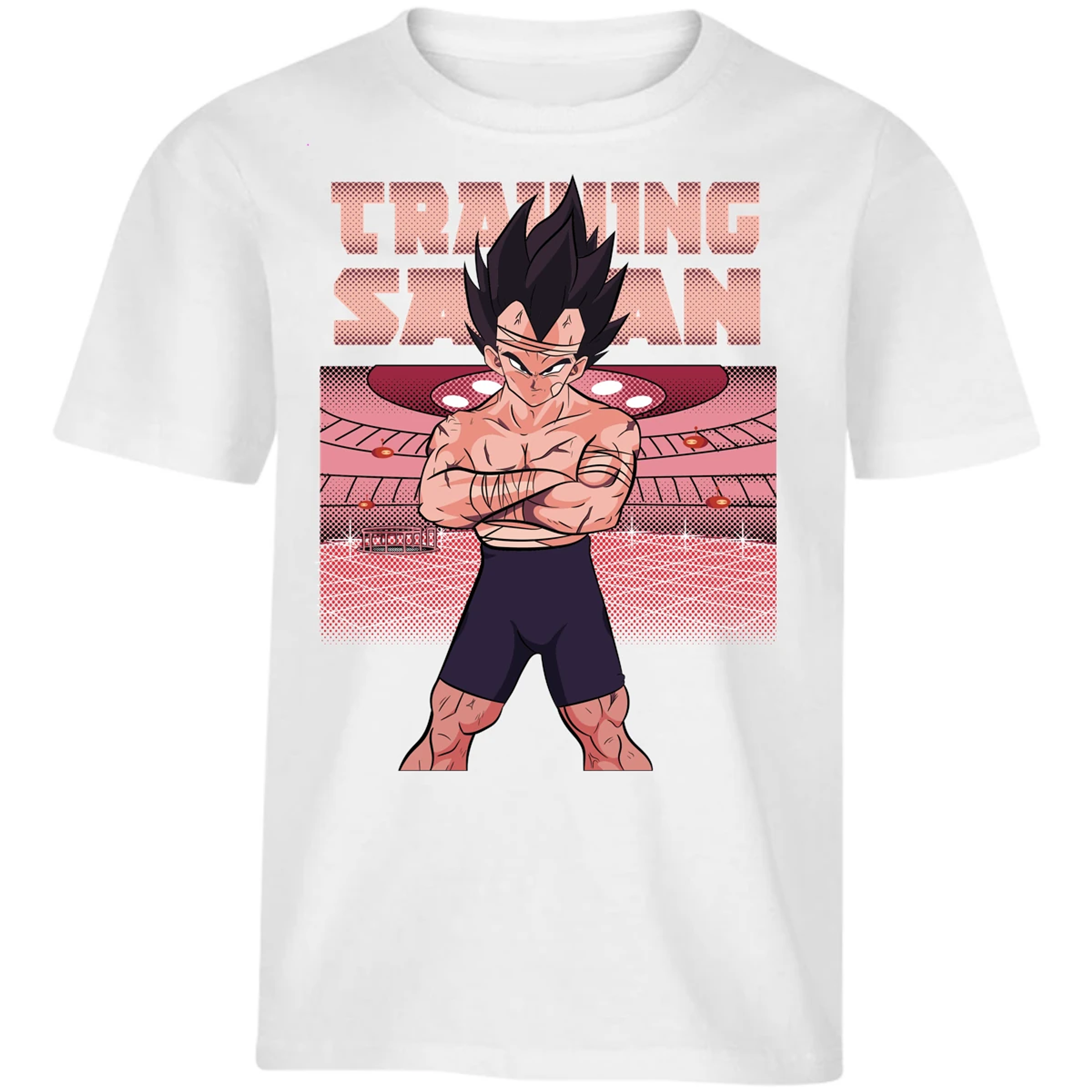 Playera Dragon Ball Vegeta Training para Niño 15