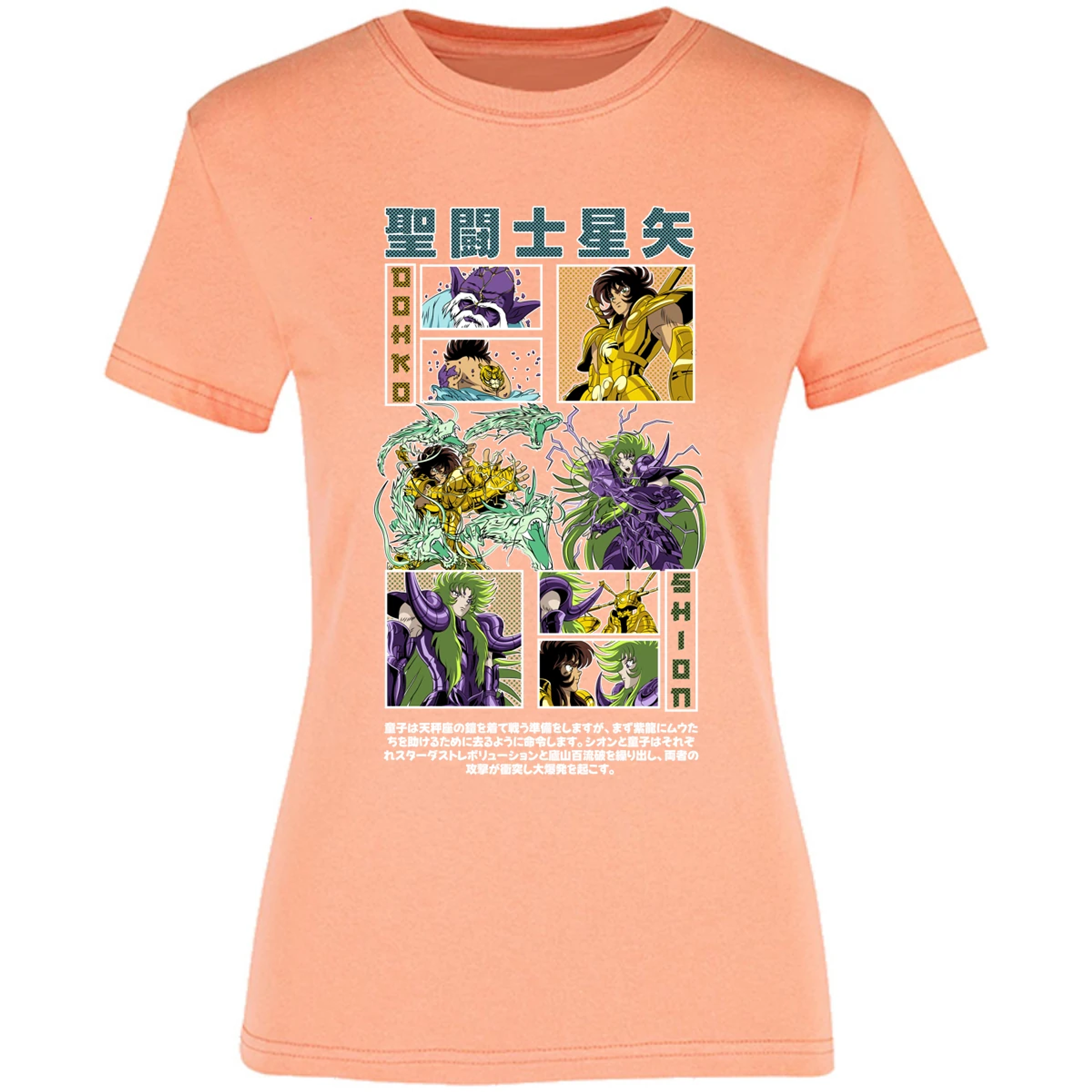 Blusa Dragon Ball Dohko Libra Blusa para Mujer 16