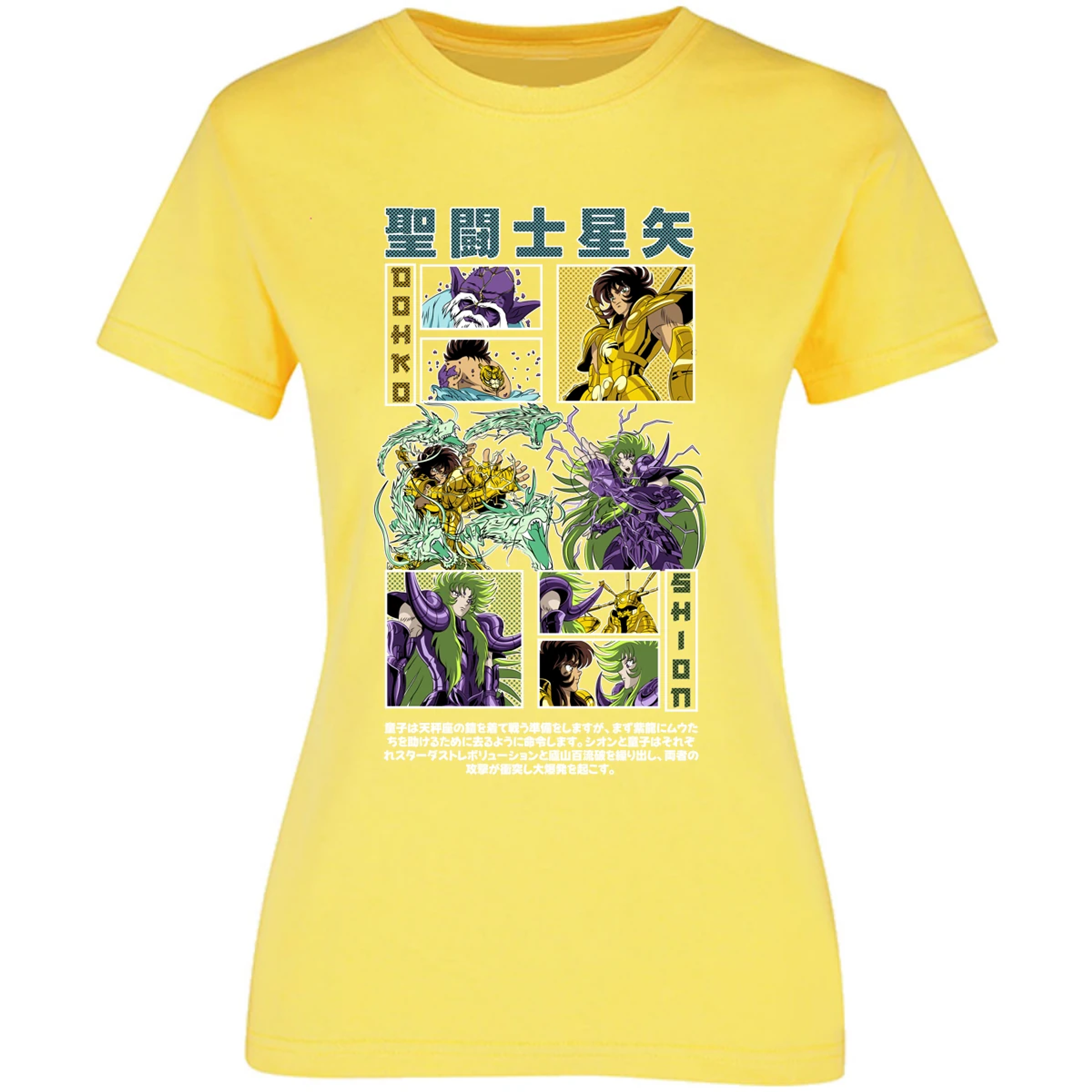 Blusa Dragon Ball Dohko Libra Blusa para Mujer 8