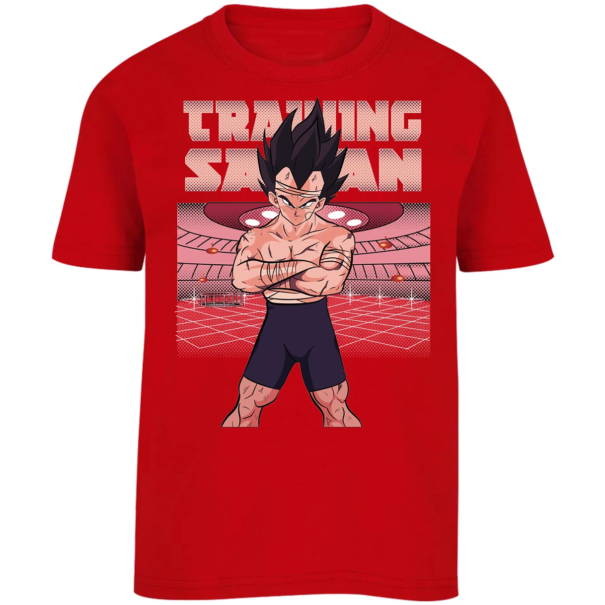 Playera Dragon Ball Vegeta Training para Niño 8