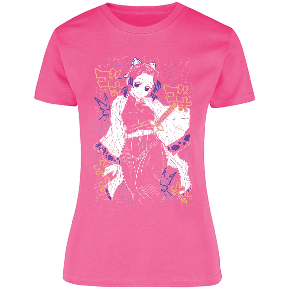 Blusa Demon Slayer Shinobu Blusa para Mujer 18