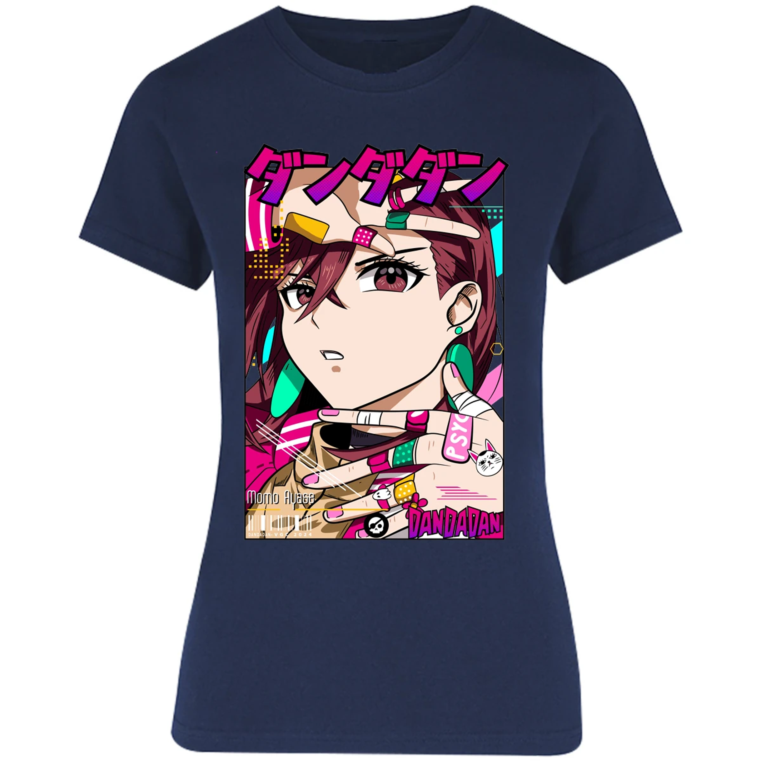 Blusa Dandadan Momo Anime Blusa para Mujer 10