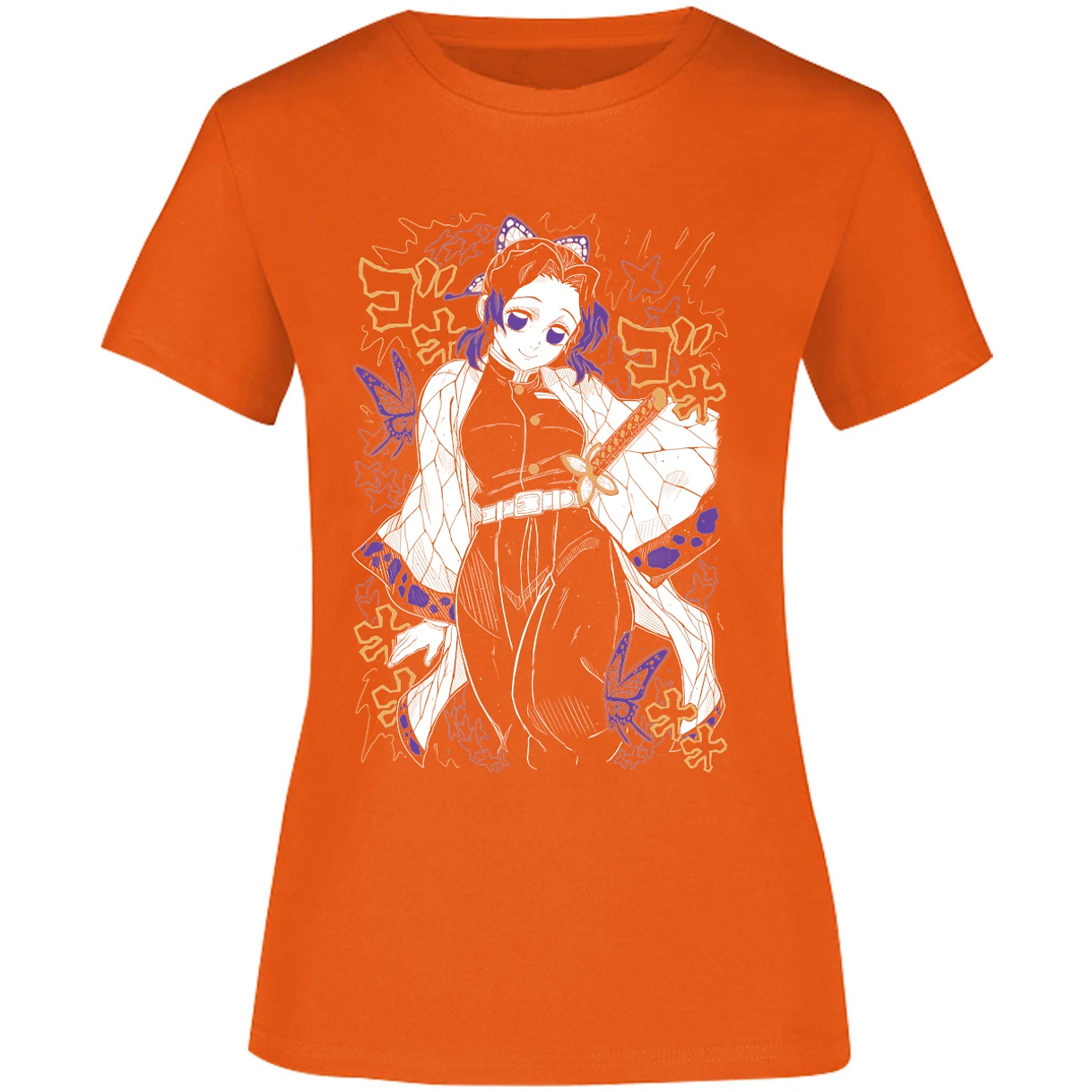 Blusa Demon Slayer Shinobu Blusa para Mujer 10