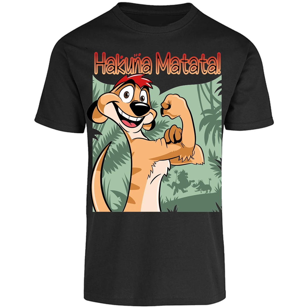 Playera Es De Series Y Peliculas Timon para Adulto 5