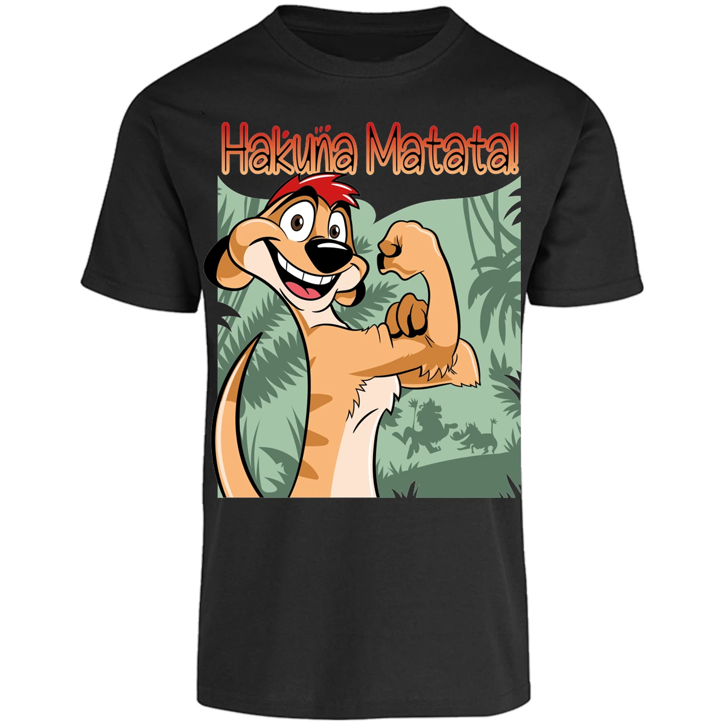 Playera Es De Series Y Peliculas Timon para Adulto 5