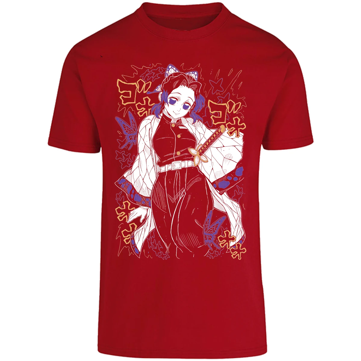 Playera Demon Slayer Shinobu para Adulto 10