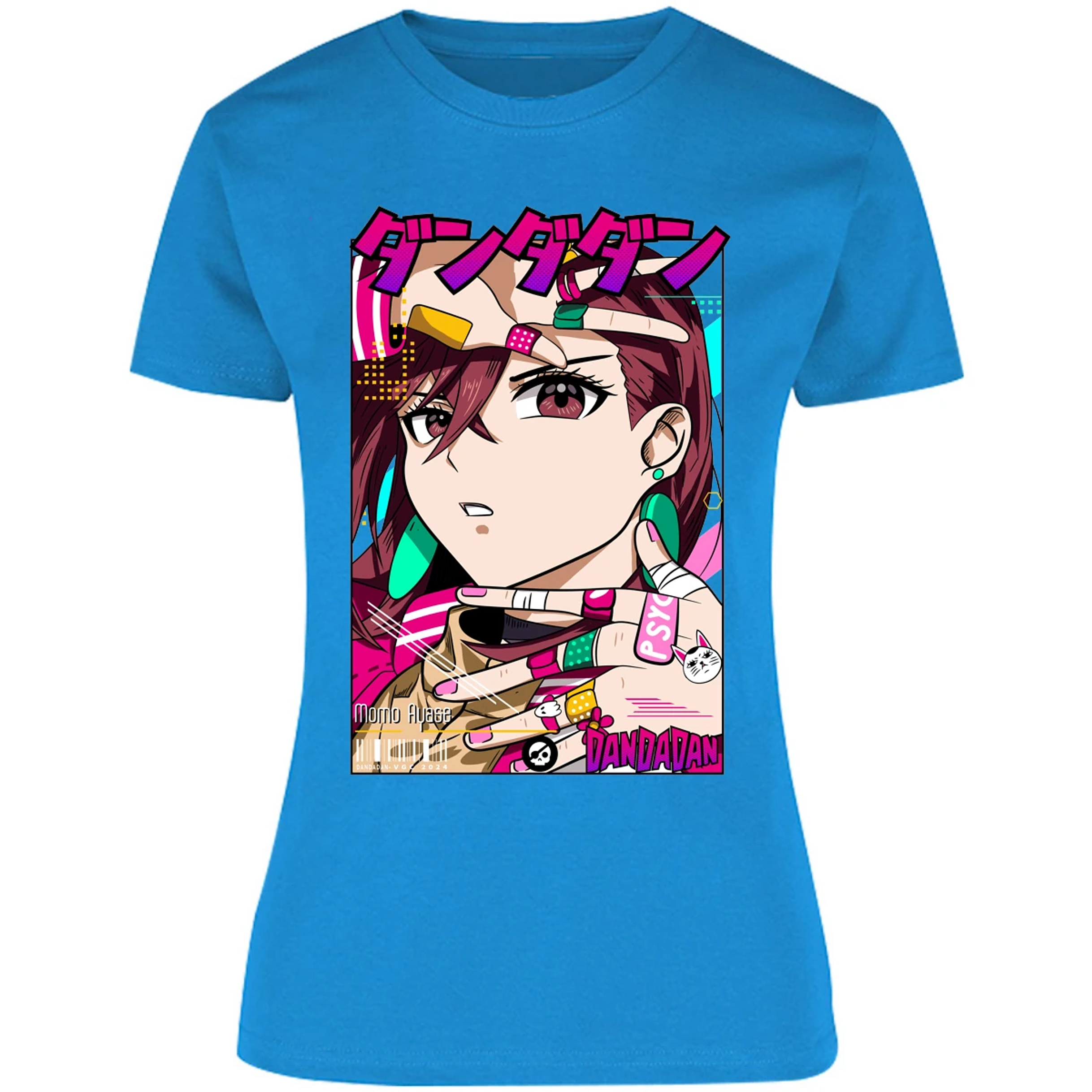 Blusa Dandadan Momo Anime Blusa para Mujer 4
