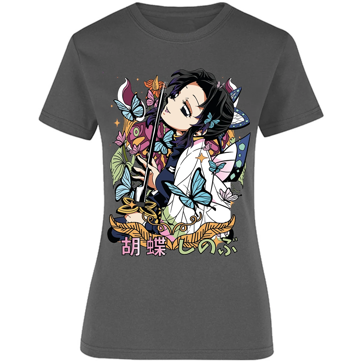 Blusa Demon Slayer Shinobu Butterfly Blusa para Mujer 2