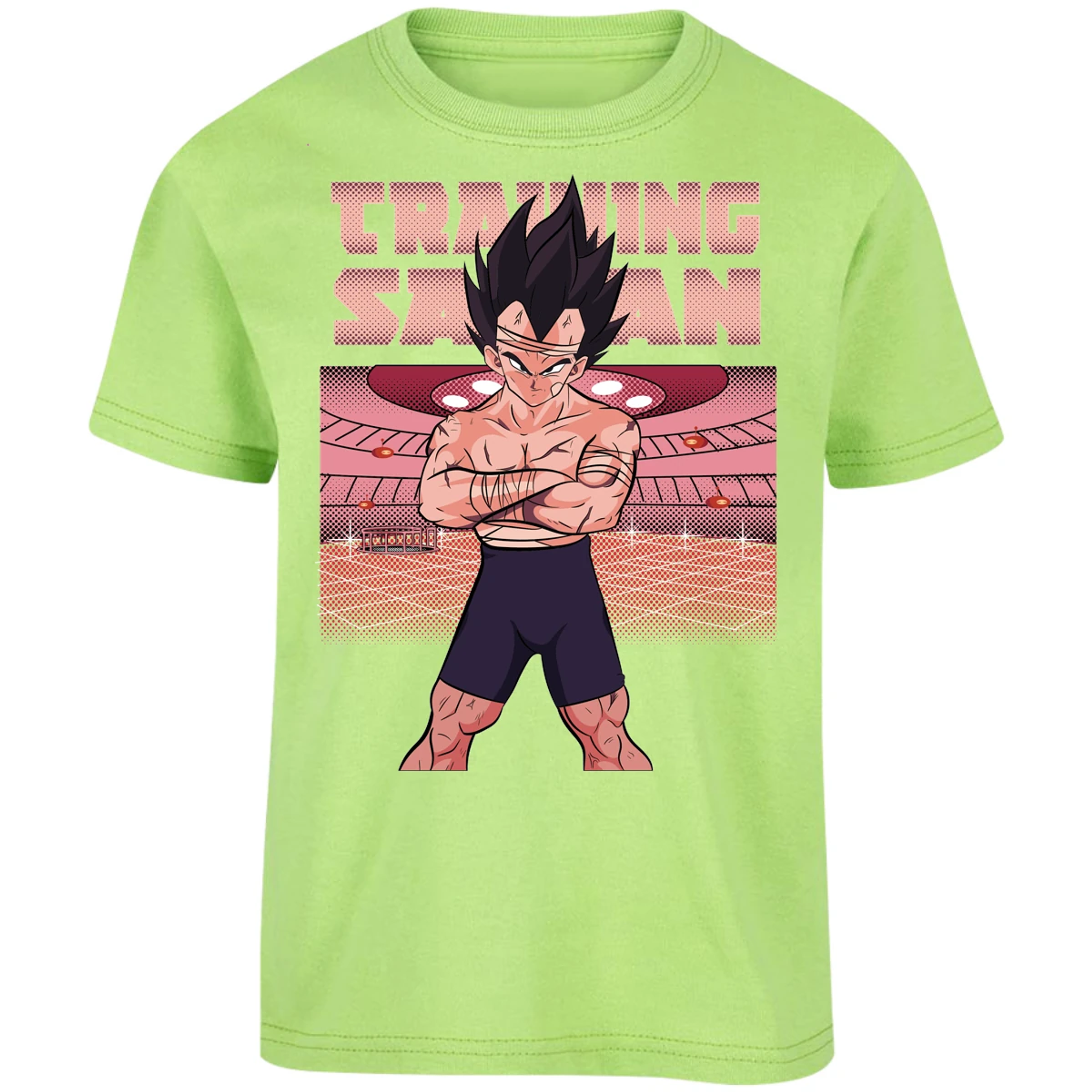 Playera Dragon Ball Vegeta Training para Niño 13