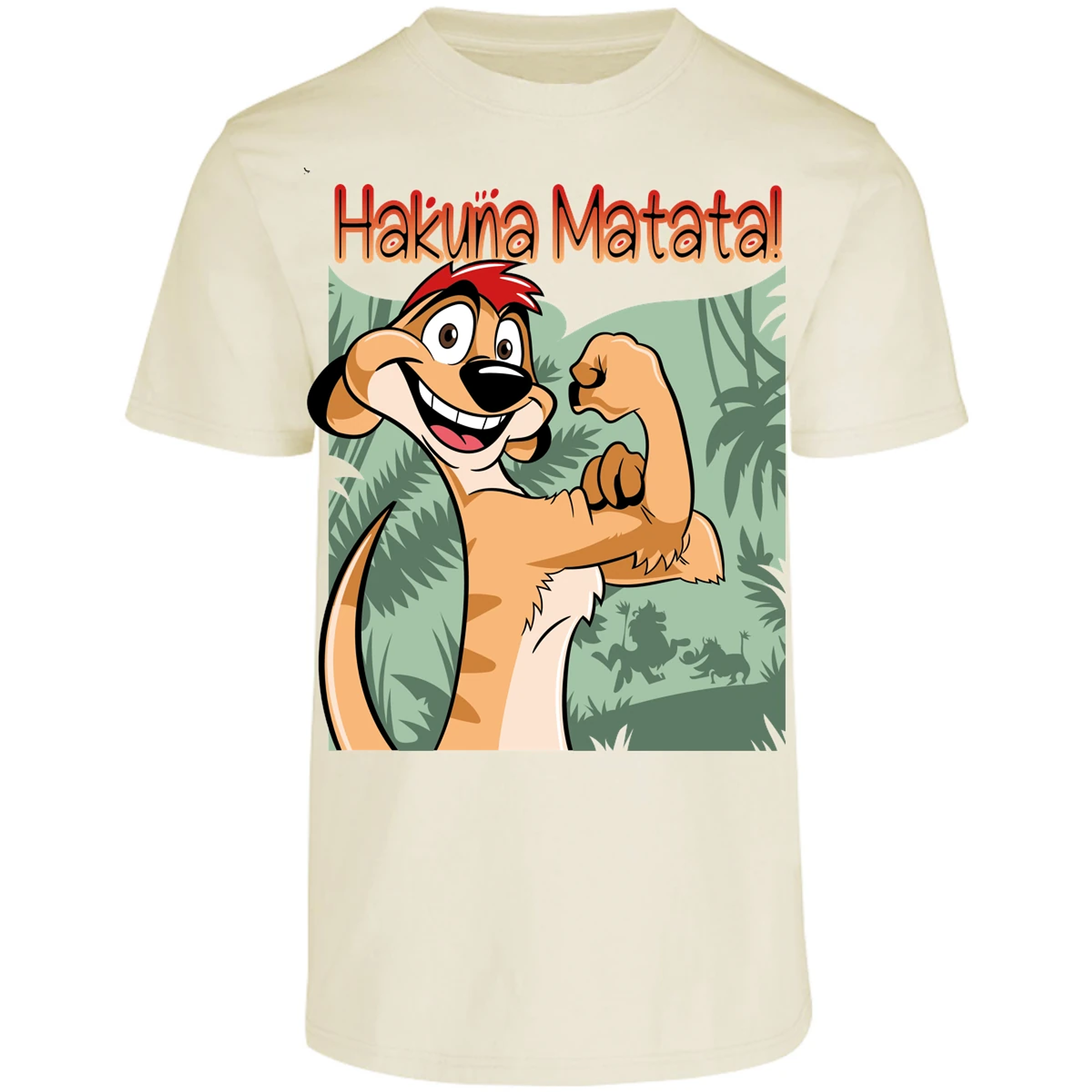 Playera Es De Series Y Peliculas Timon para Adulto 14