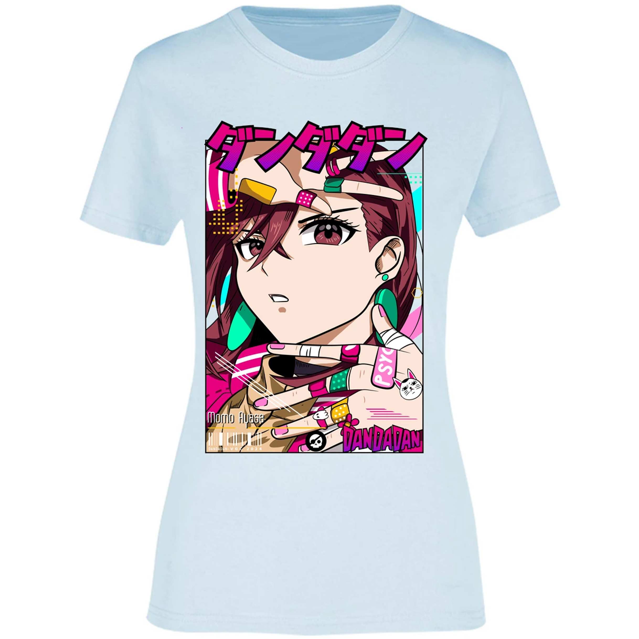 Blusa Dandadan Momo Anime Blusa para Mujer 12