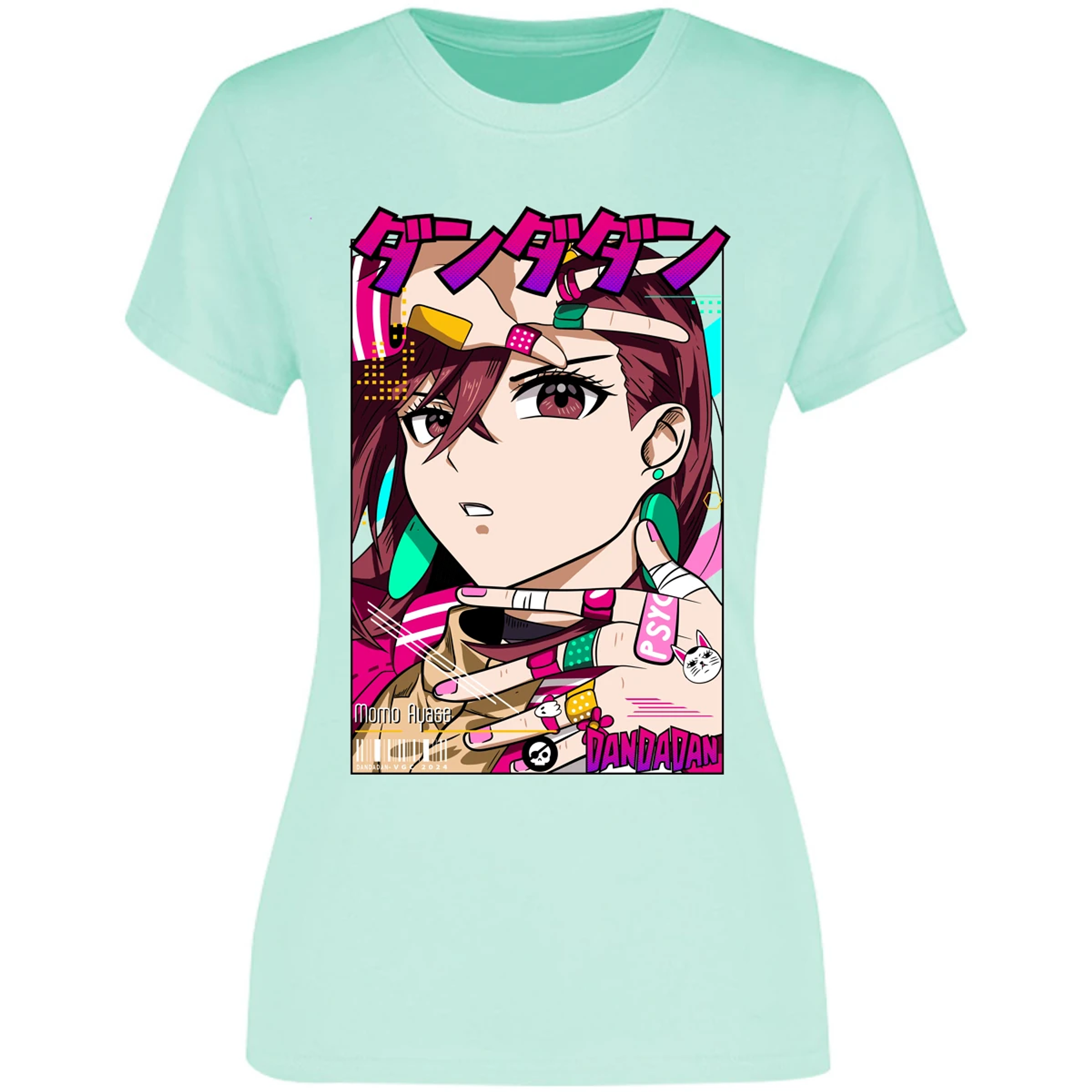 Blusa Dandadan Momo Anime Blusa para Mujer 9