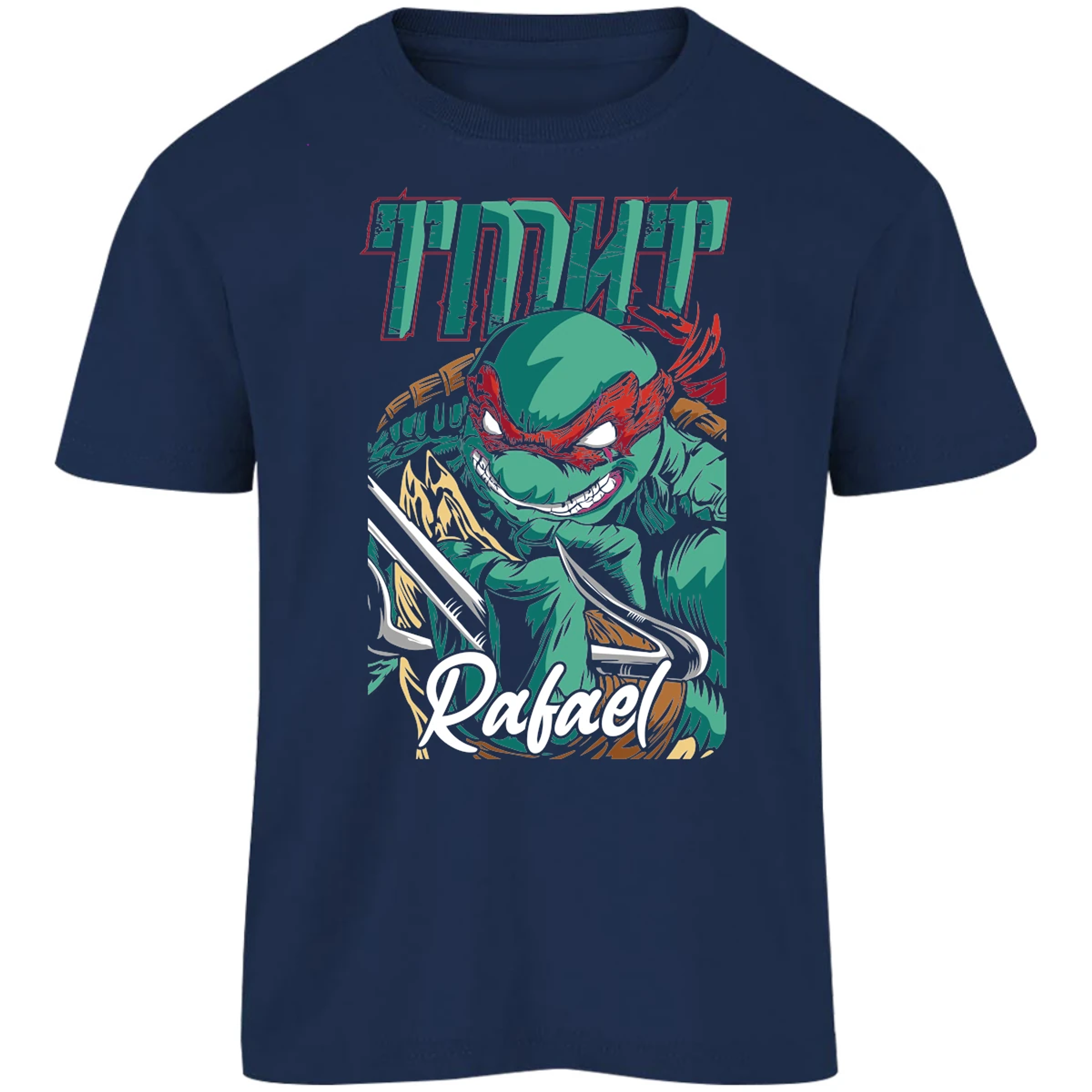 Playera Es De Series Y Peliculas Rafael Tmnt para Niño 17