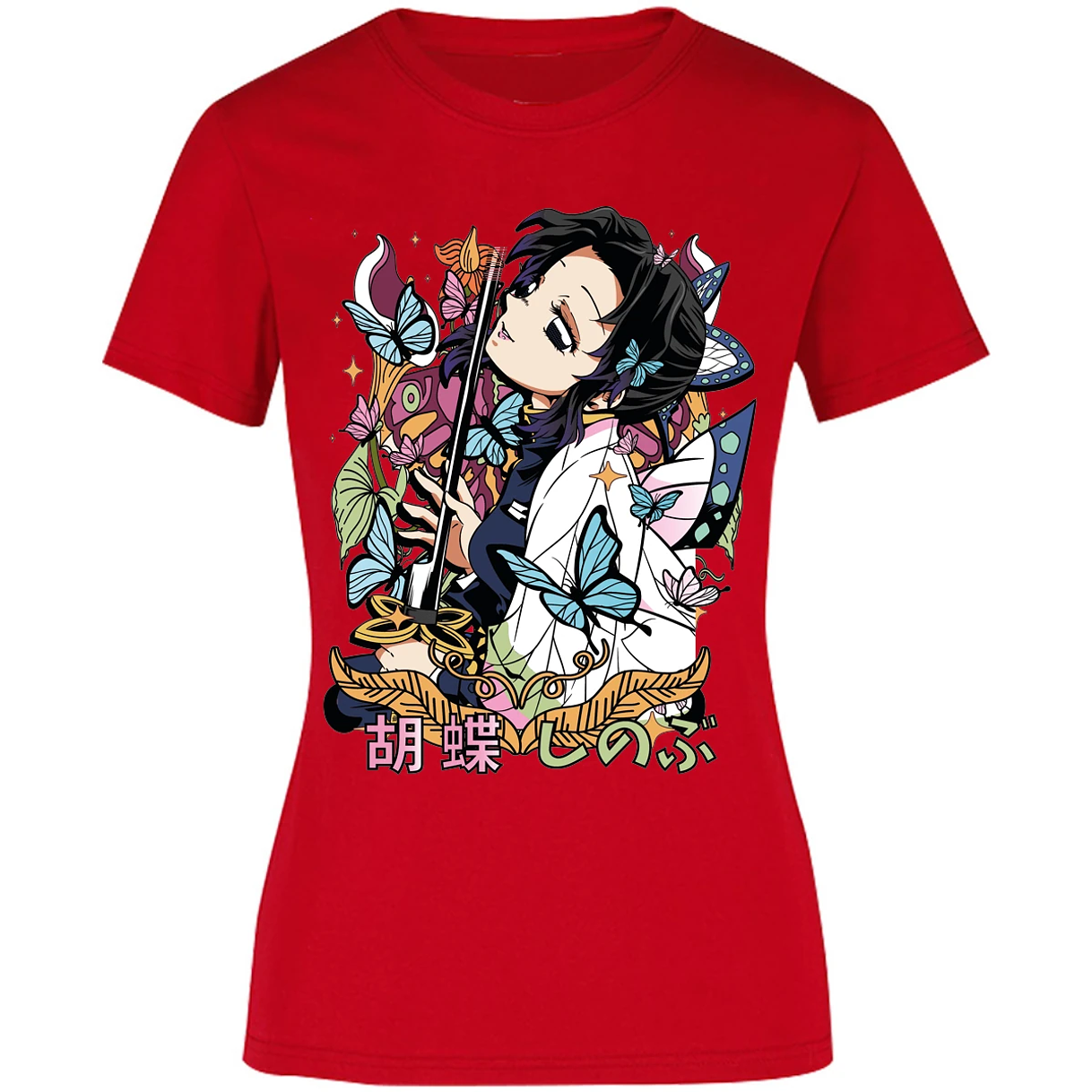 Blusa Demon Slayer Shinobu Butterfly Blusa para Mujer 5